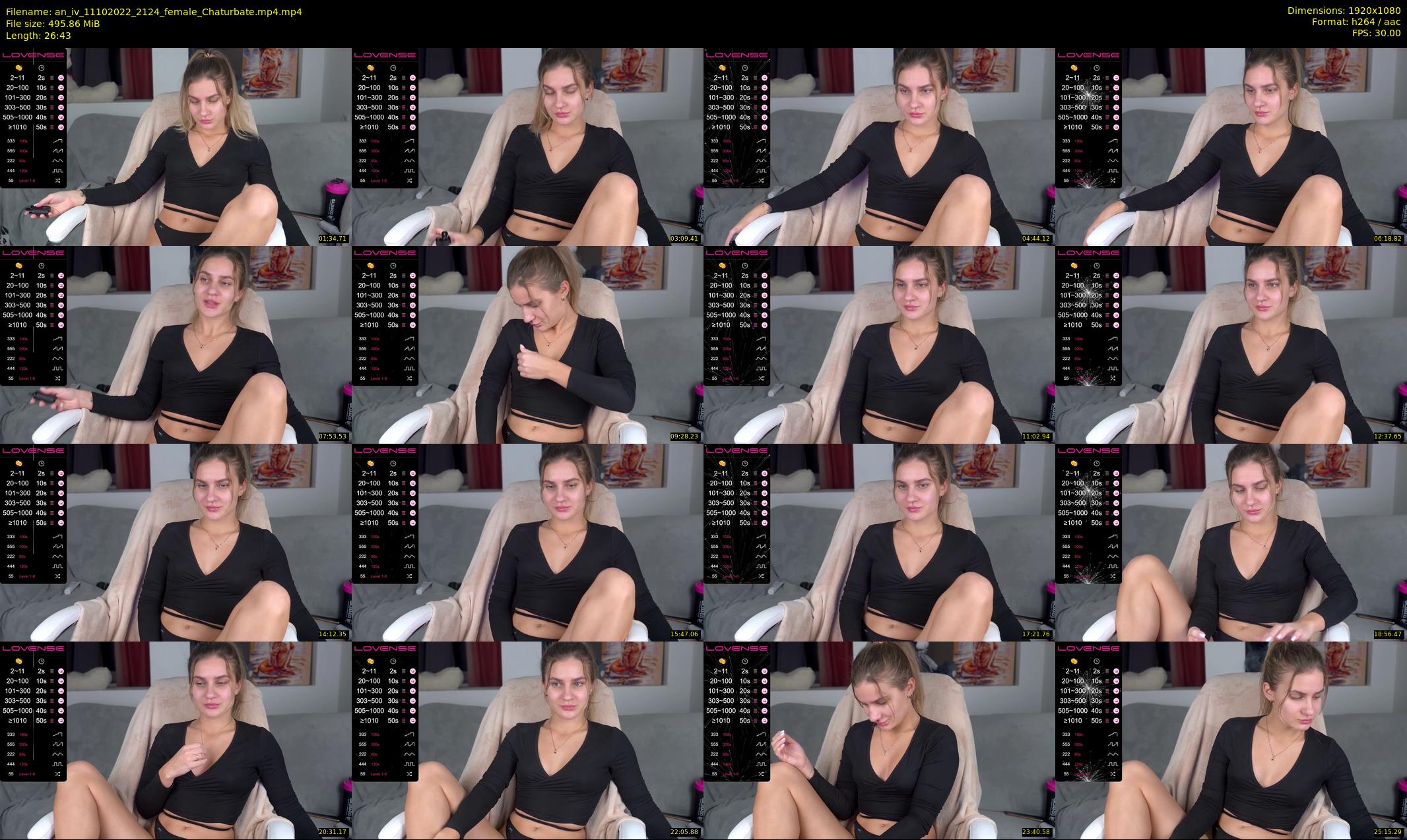 an_iv — 27 minute Chaturbate female cam show recording, 1080p, Oct 11, 2022