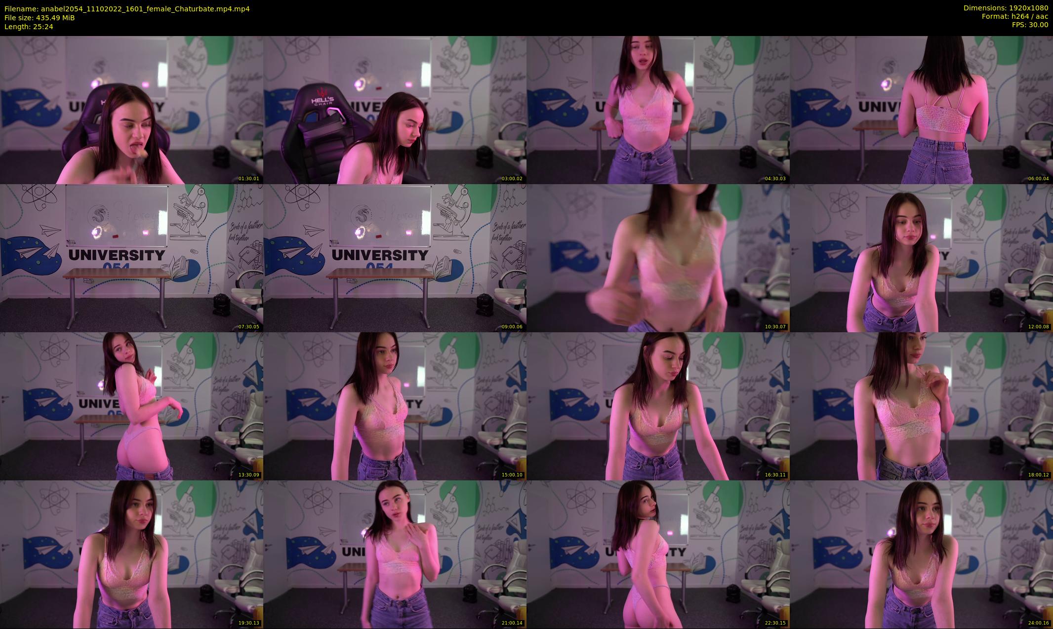 anabel2054 — 26 minute Chaturbate female cam show recording, 1080p, Oct 11, 2022