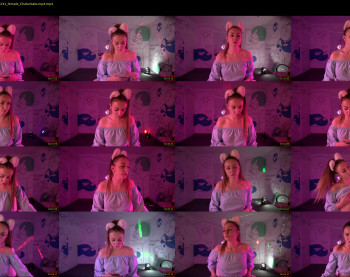 anabel2054 — 8 minute Chaturbate female cam show recording, 1080p, Oct 11, 2022