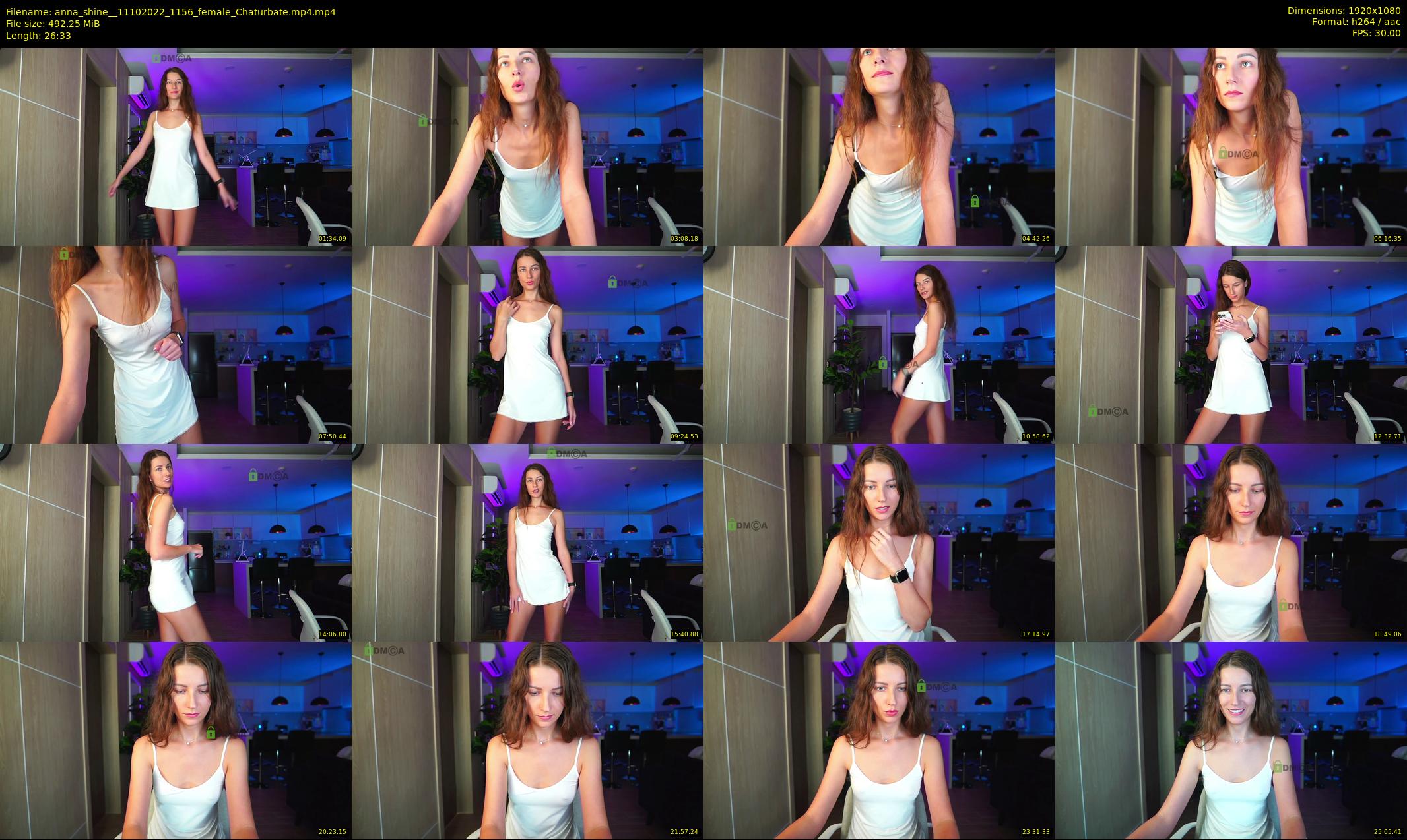 anna_shine_ — 27 minute Chaturbate female cam show recording, 1080p, Oct 11, 2022