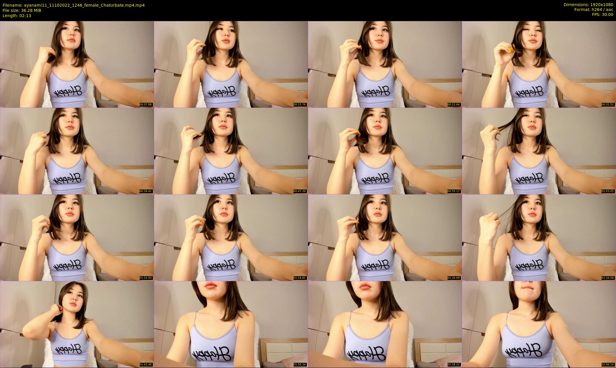 ayanami11 — 3 minute Chaturbate female cam show recording, 1080p, Oct 11, 2022