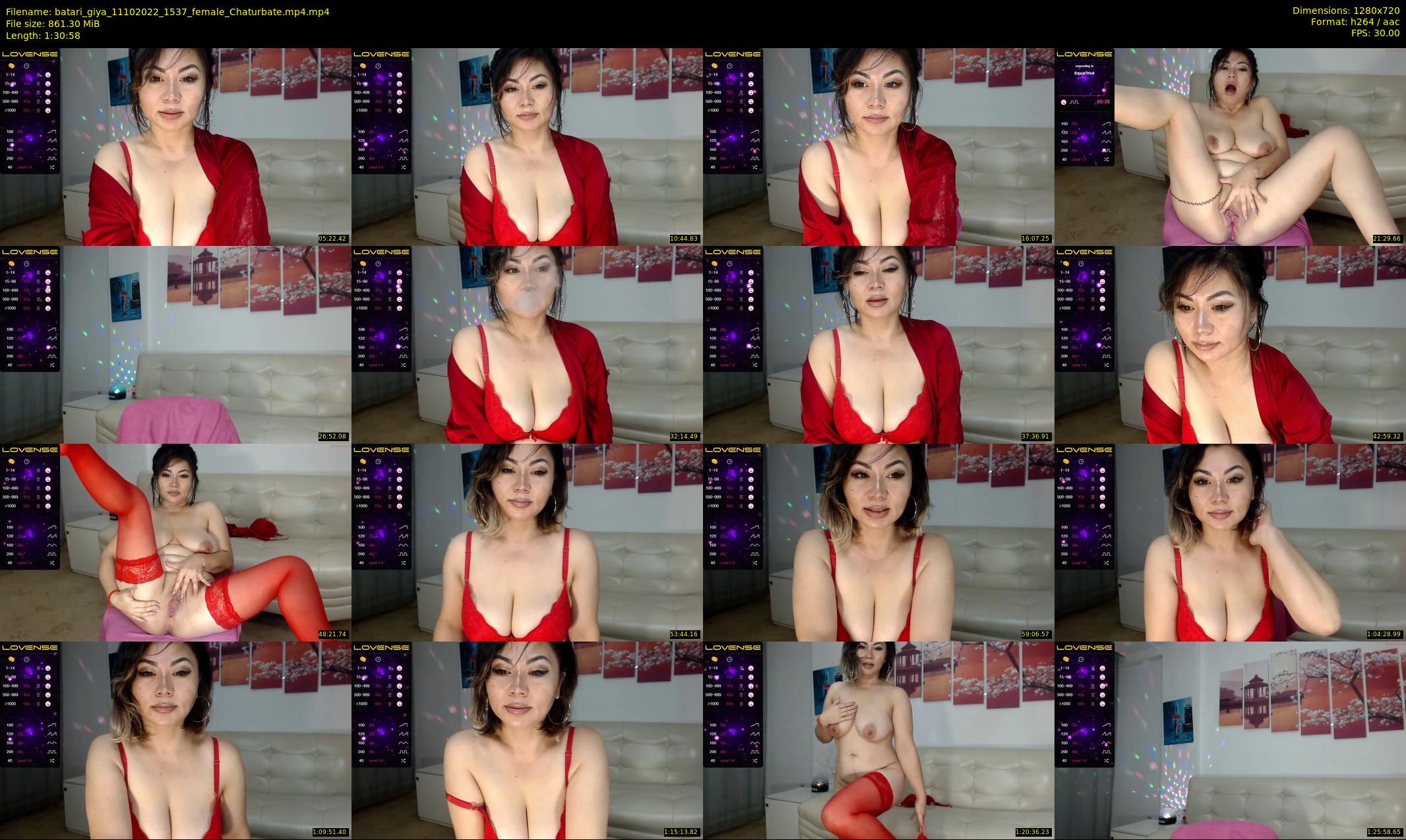 batari_giya — 91 minute Chaturbate female cam show recording, 720p, Oct 11, 2022