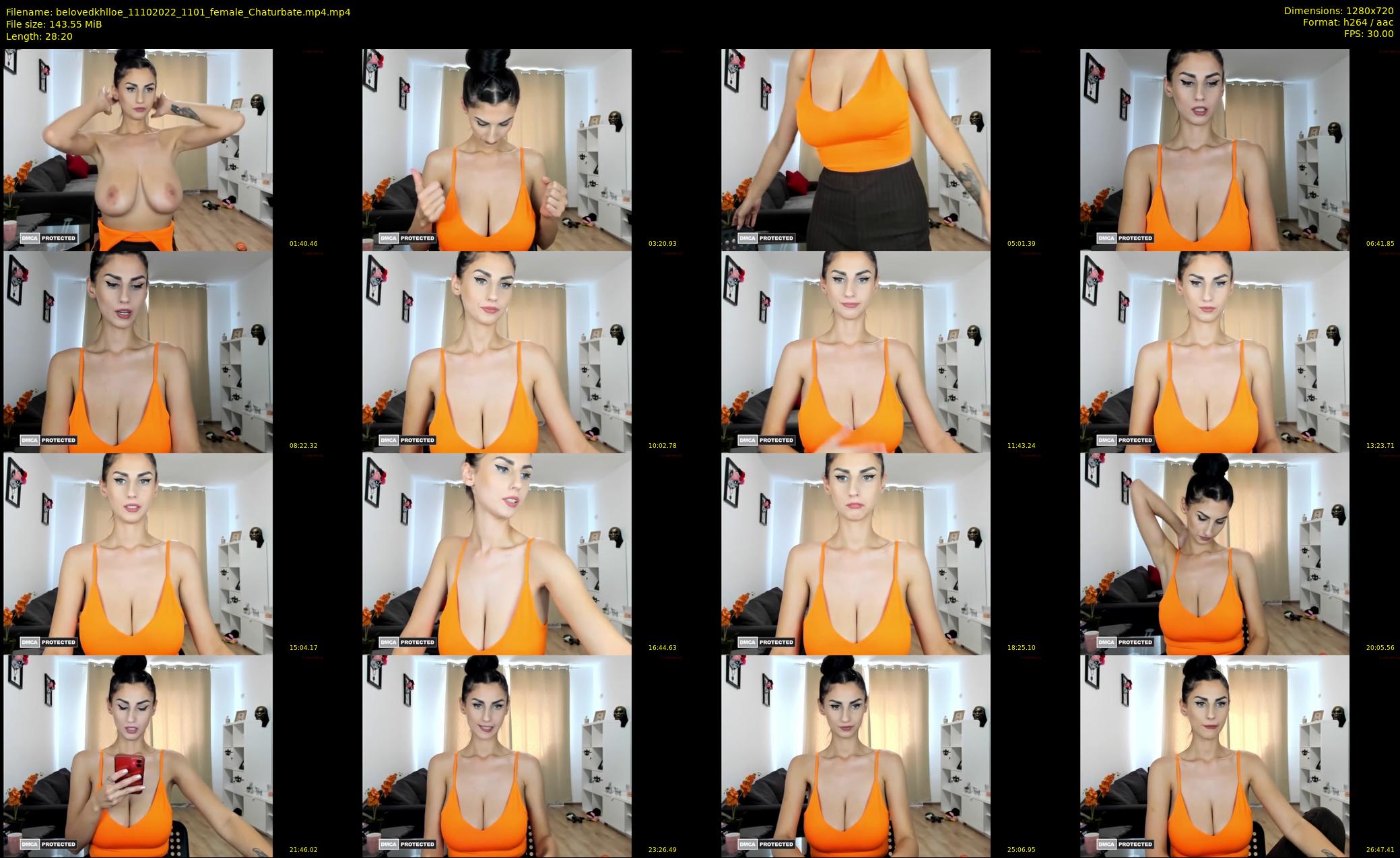 belovedkhlloe — 29 minute Chaturbate female cam show recording, 720p, Oct 11, 2022
