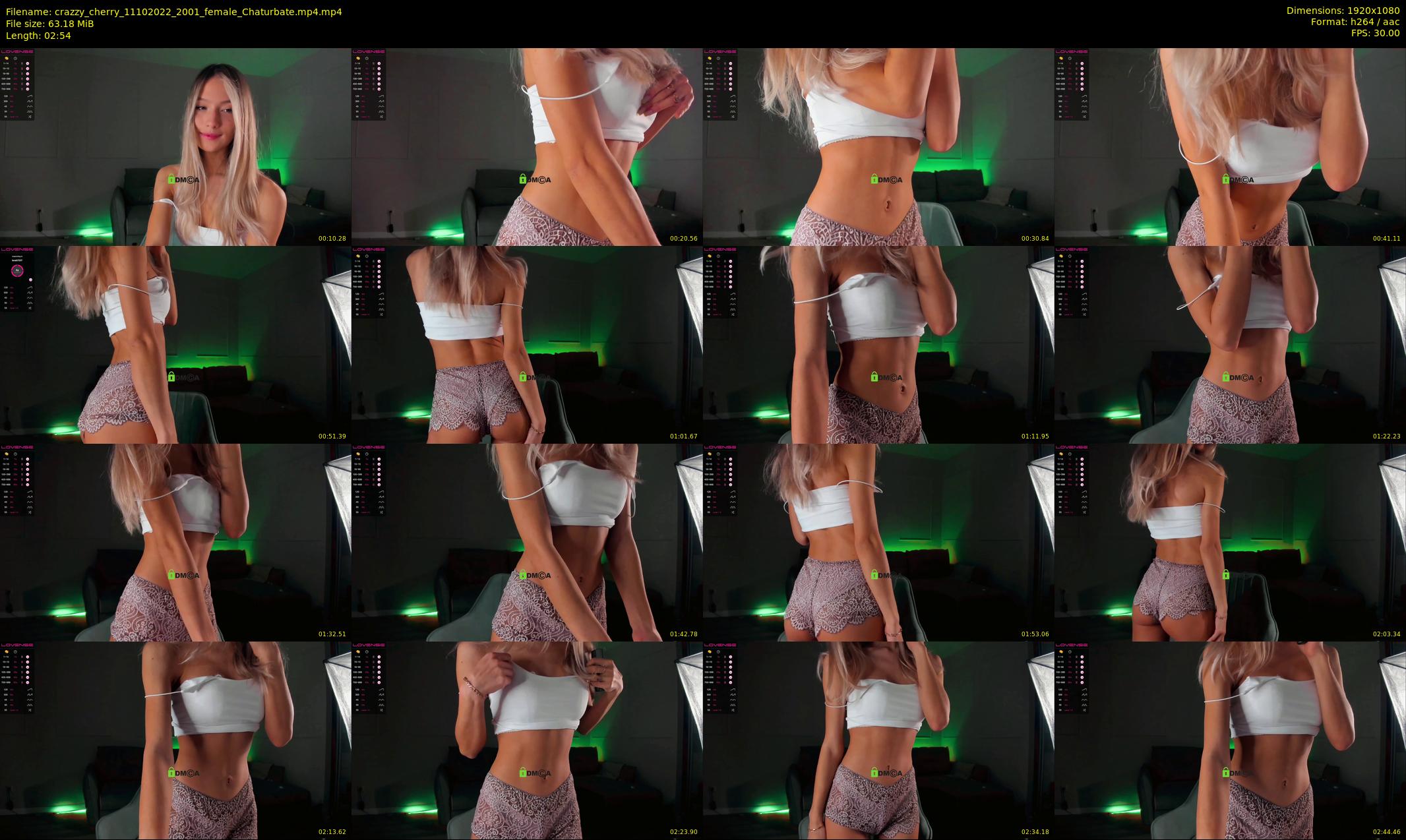 crazzy_cherry — 3 minute Chaturbate female cam show recording, 1080p, Oct 11, 2022