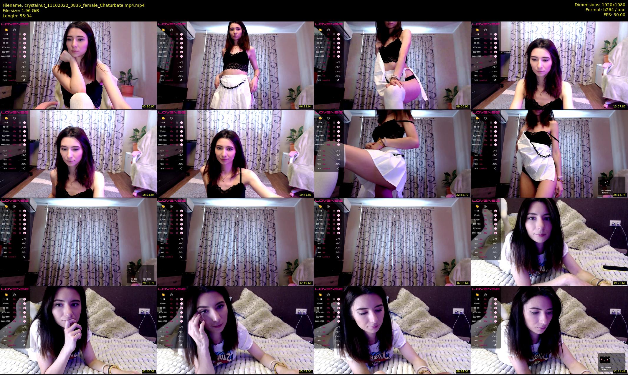 crystalnut — 56 minute Chaturbate female cam show recording, 1080p, Oct 11, 2022