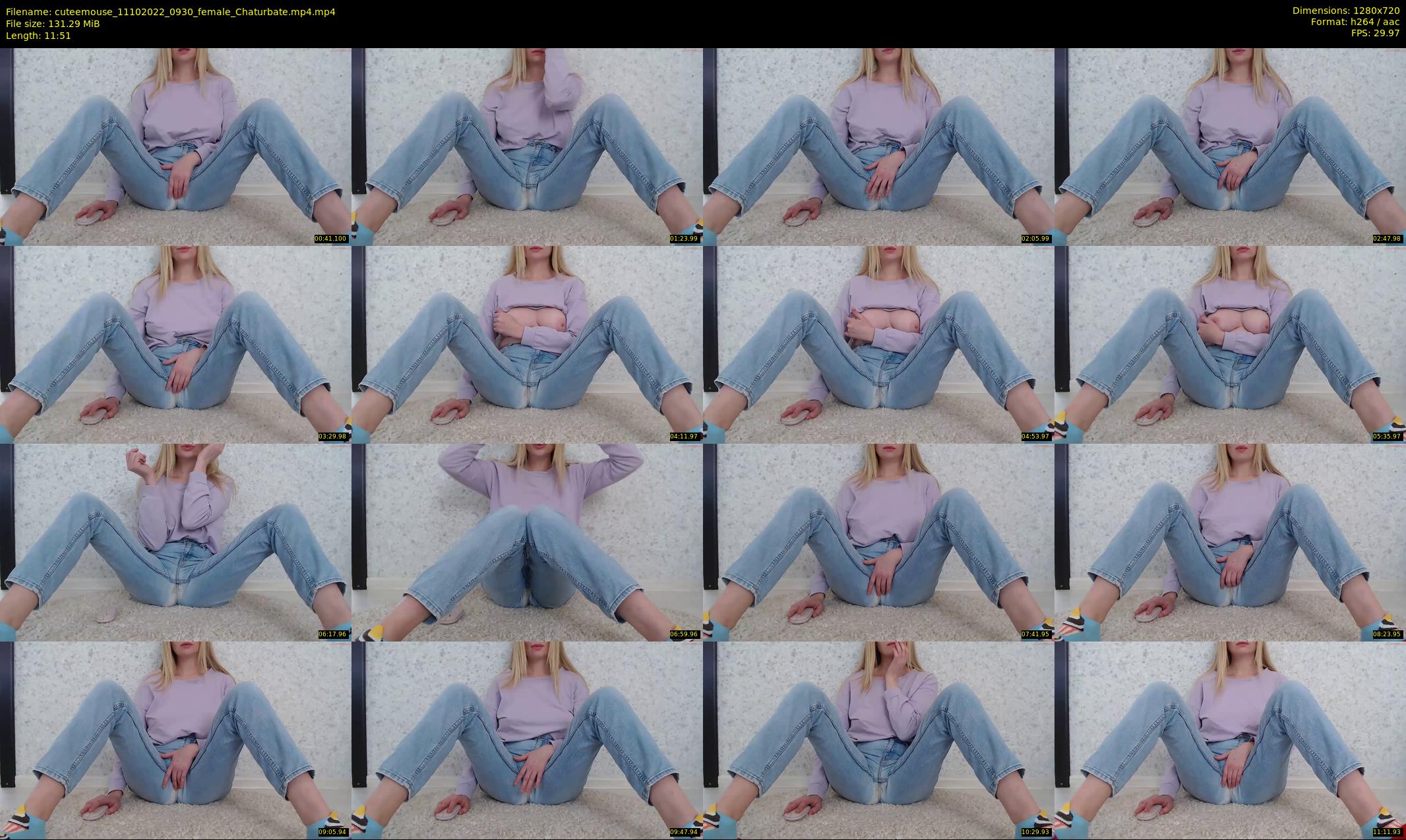cuteemouse — 12 minute Chaturbate female cam show recording, 720p, Oct 11, 2022