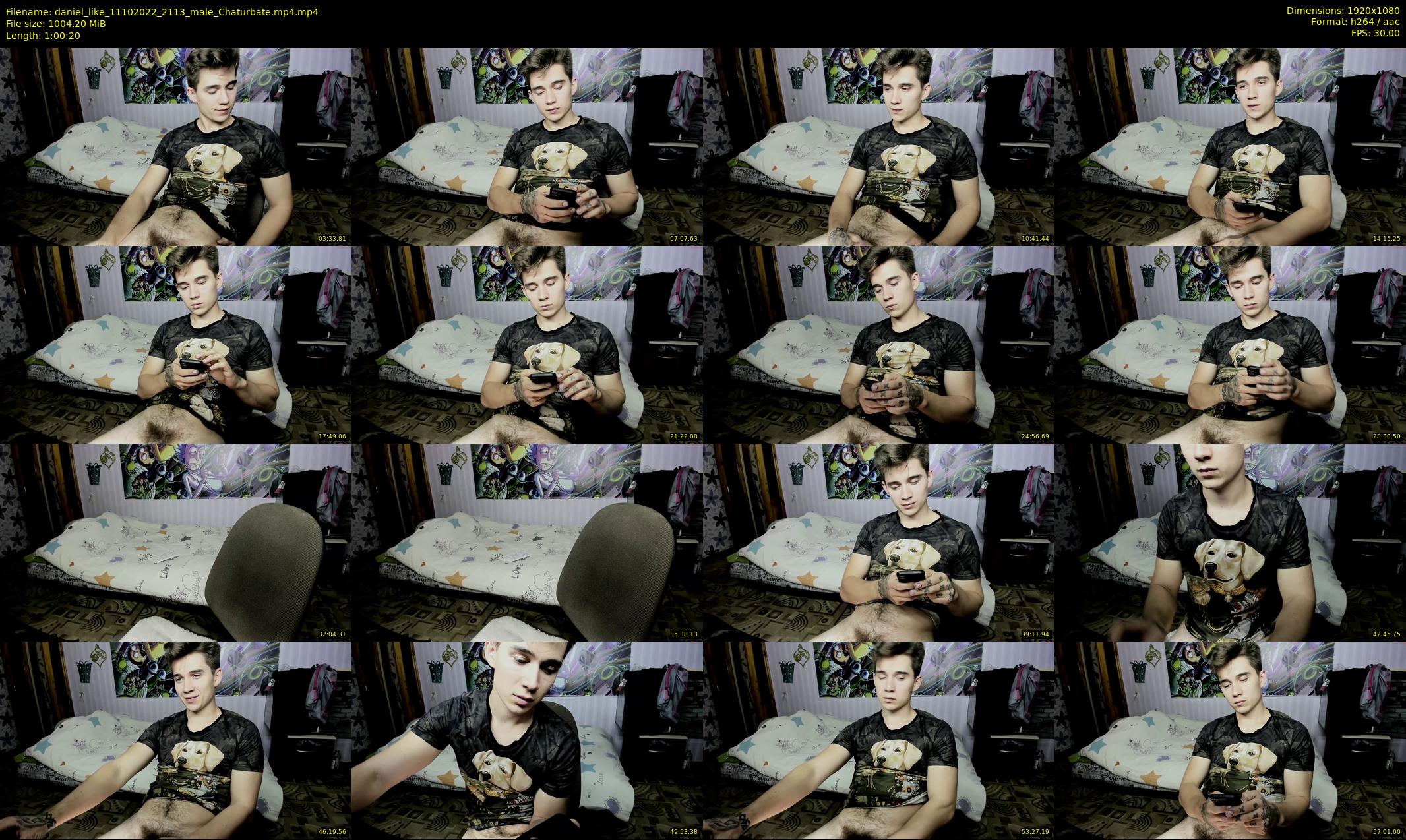 daniel_like — 61 minute Chaturbate male cam show recording, 1080p, Oct 11, 2022