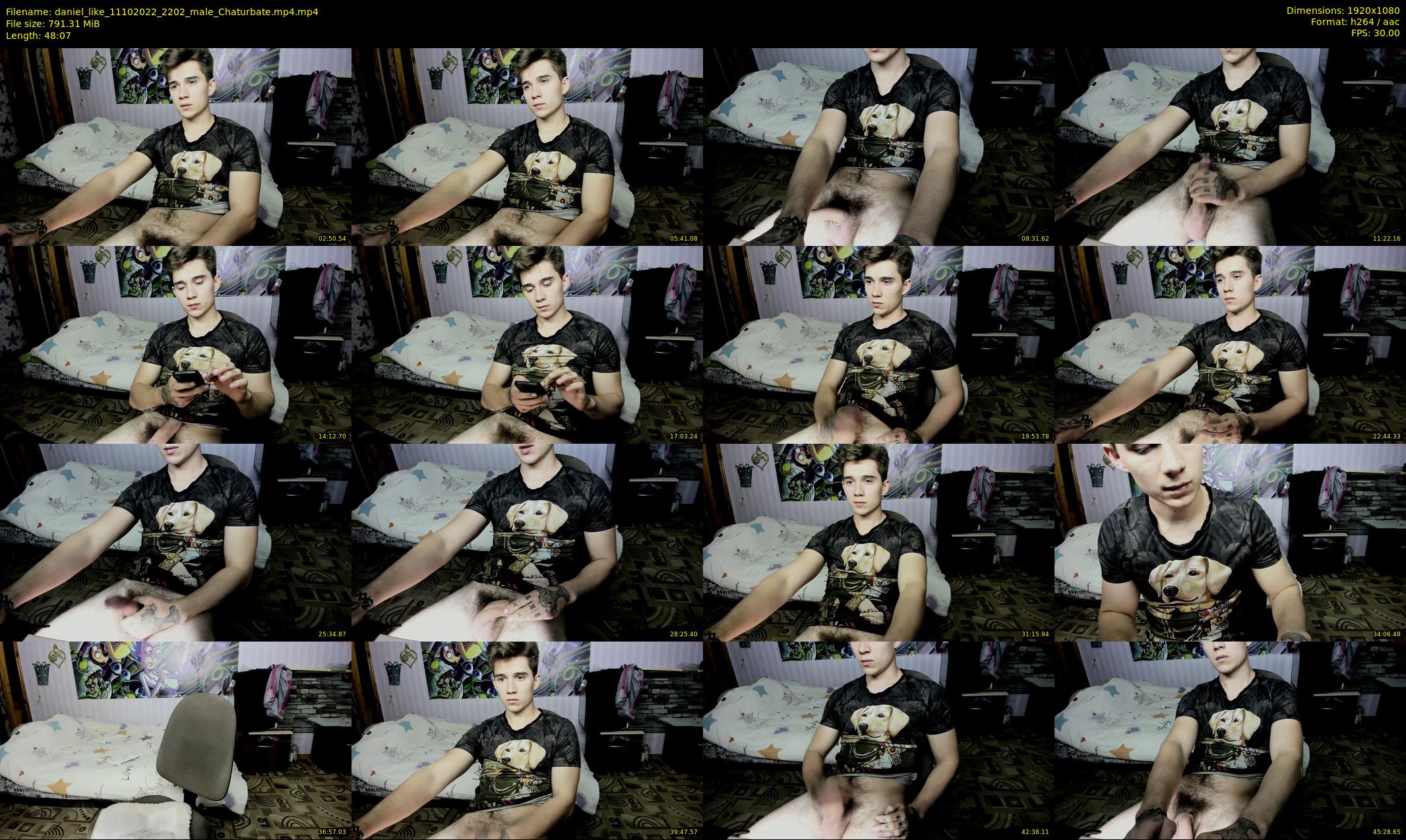 daniel_like — 49 minute Chaturbate male cam show recording, 1080p, Oct 11, 2022