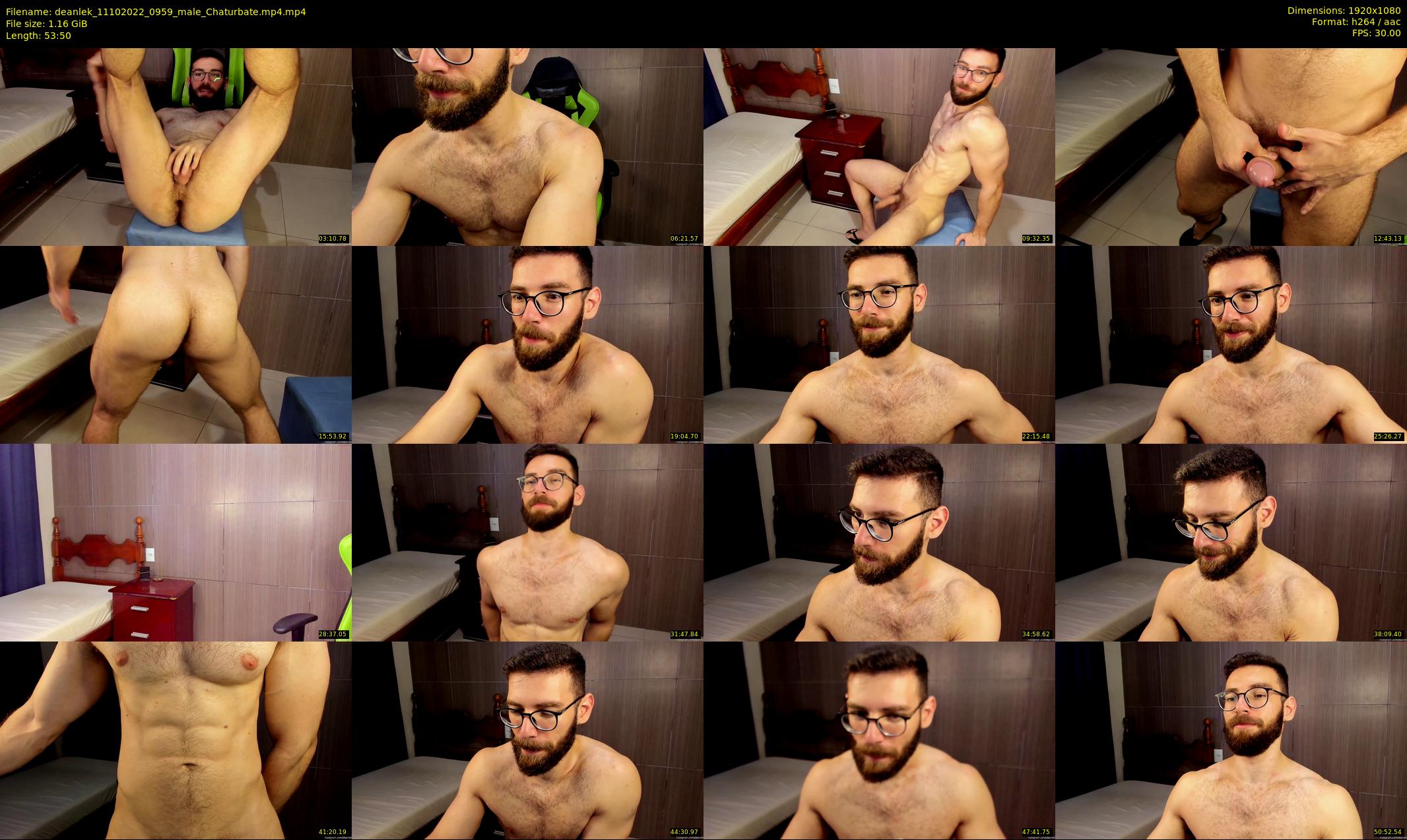 deanlek — 54 minute Chaturbate male cam show recording, 1080p, Oct 11, 2022