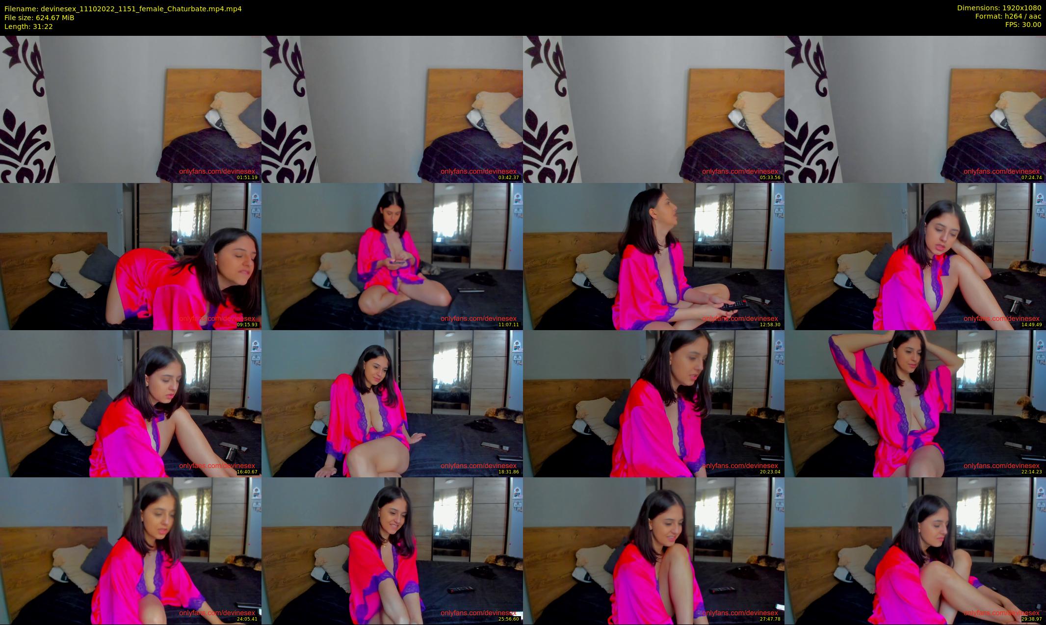 devinesex — 32 minute Chaturbate female cam show recording, 1080p, Oct 11, 2022