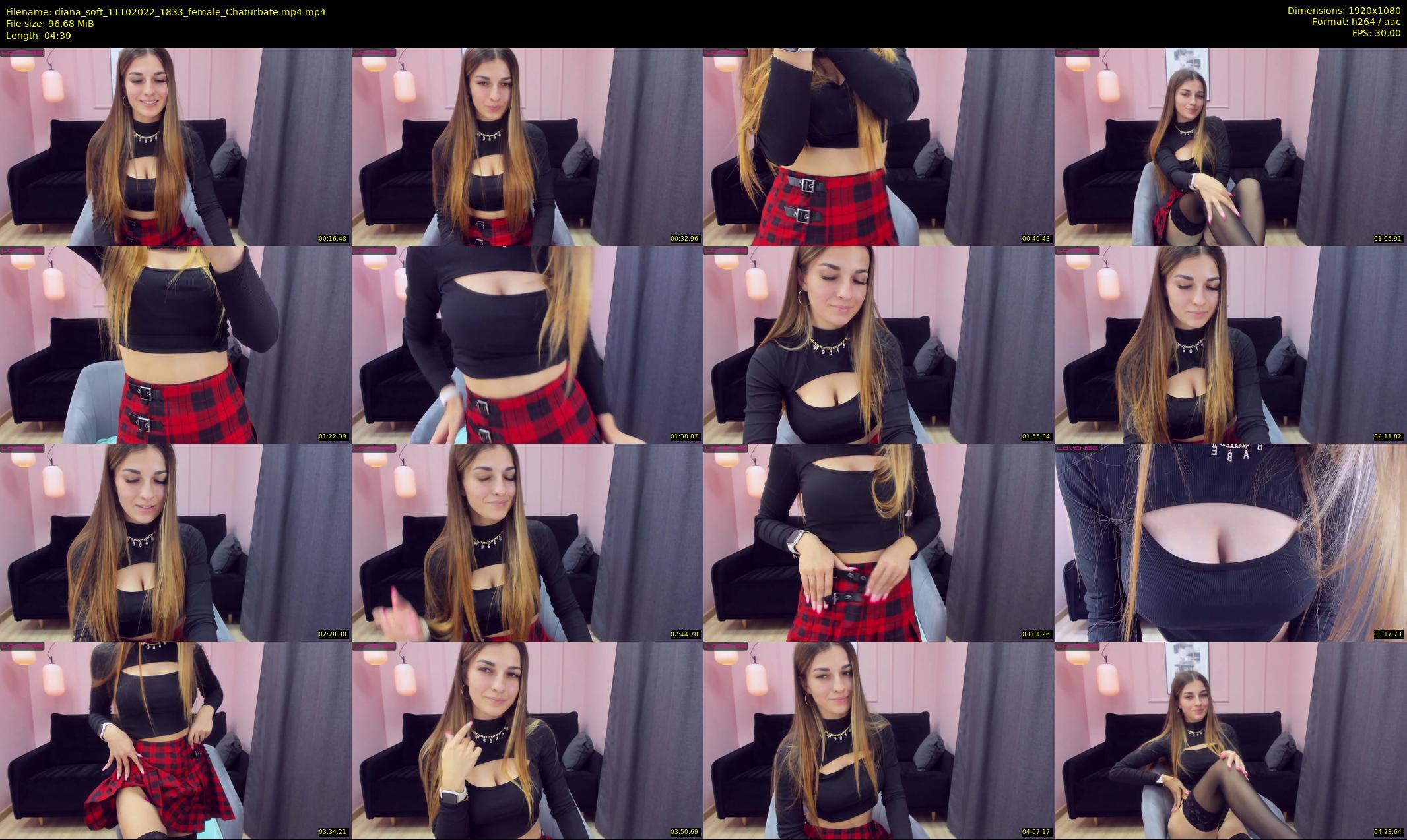 diana_soft — 5 minute Chaturbate female cam show recording, 1080p, Oct 11, 2022