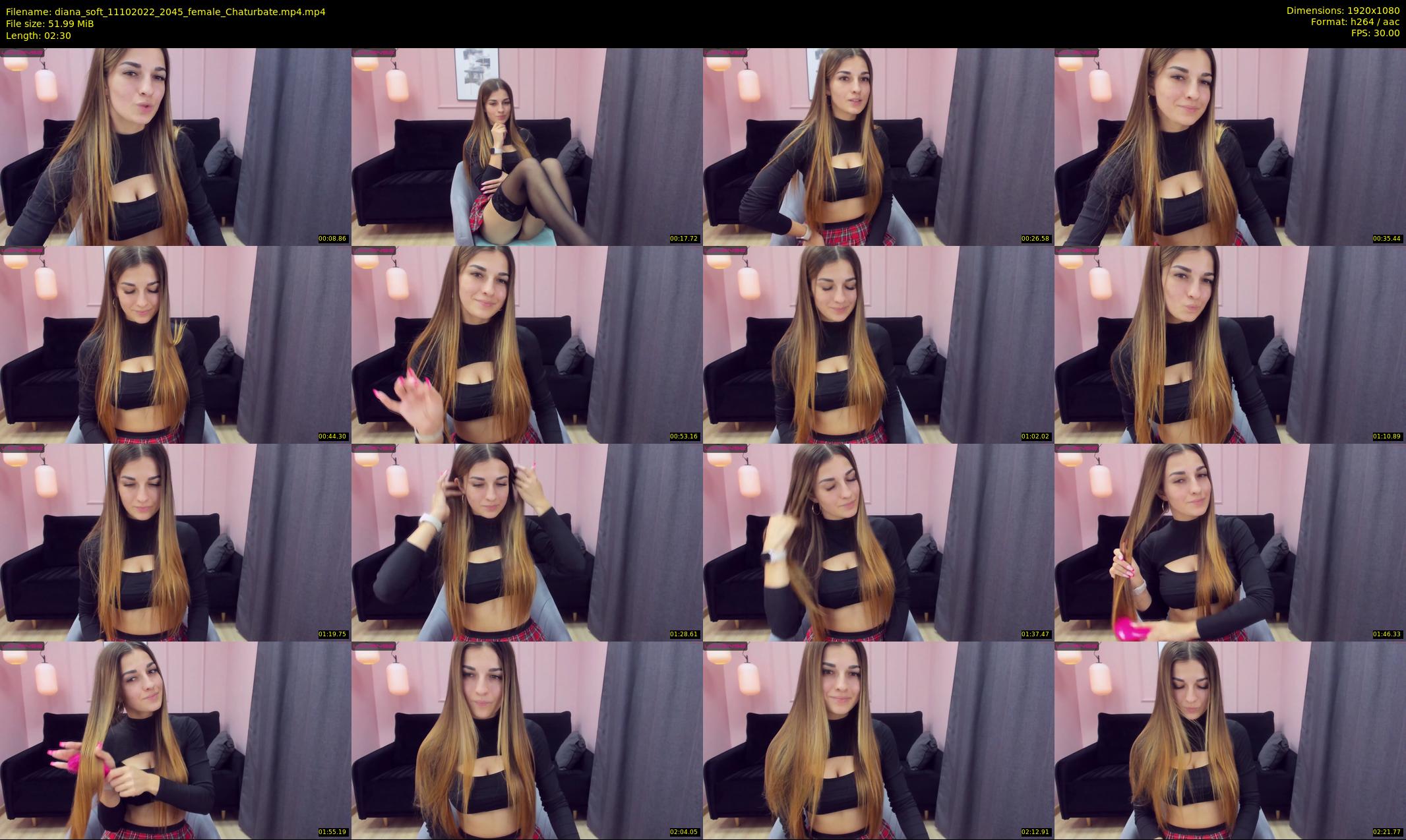 diana_soft — 3 minute Chaturbate female cam show recording, 1080p, Oct 11, 2022