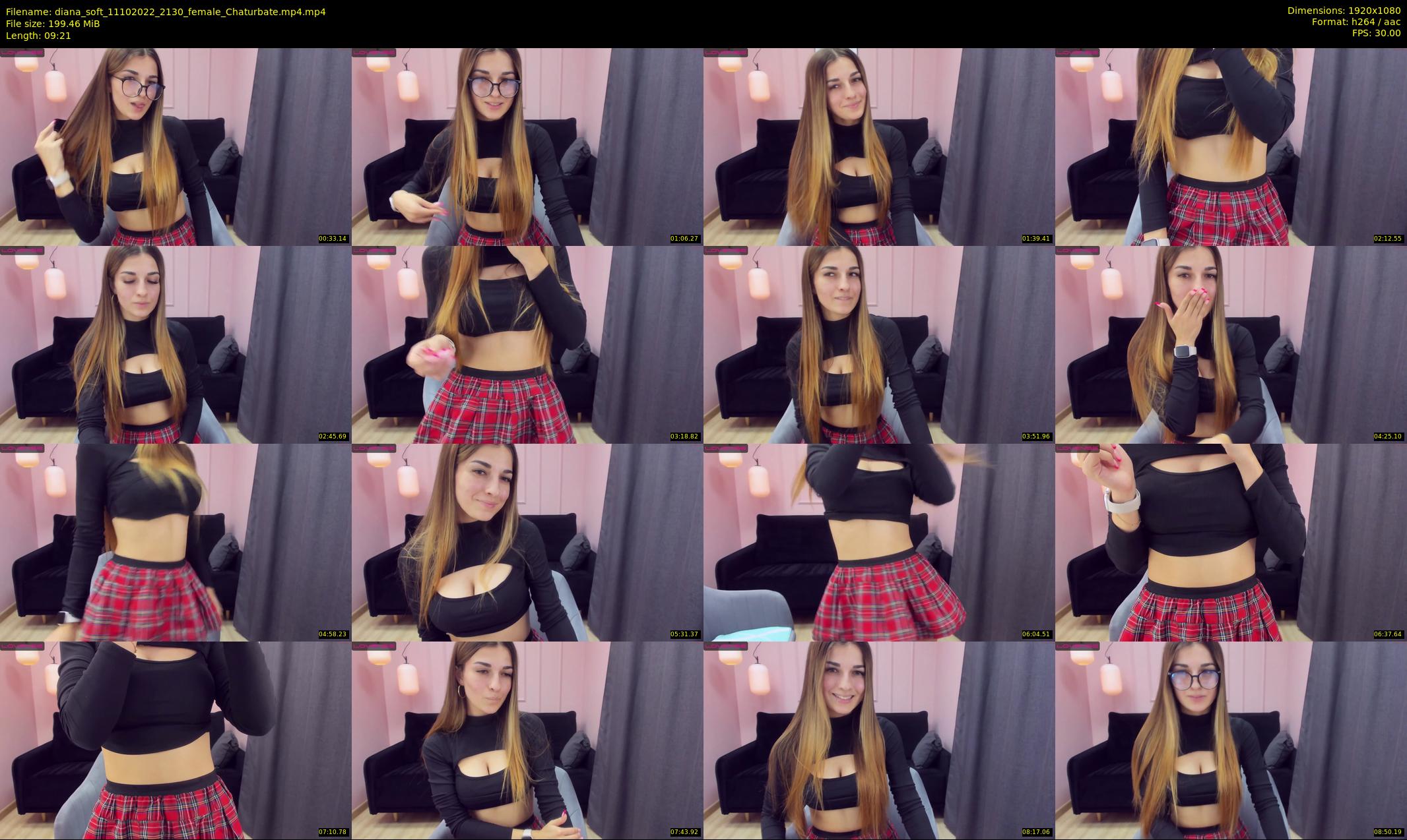 diana_soft — 10 minute Chaturbate female cam show recording, 1080p, Oct 11, 2022