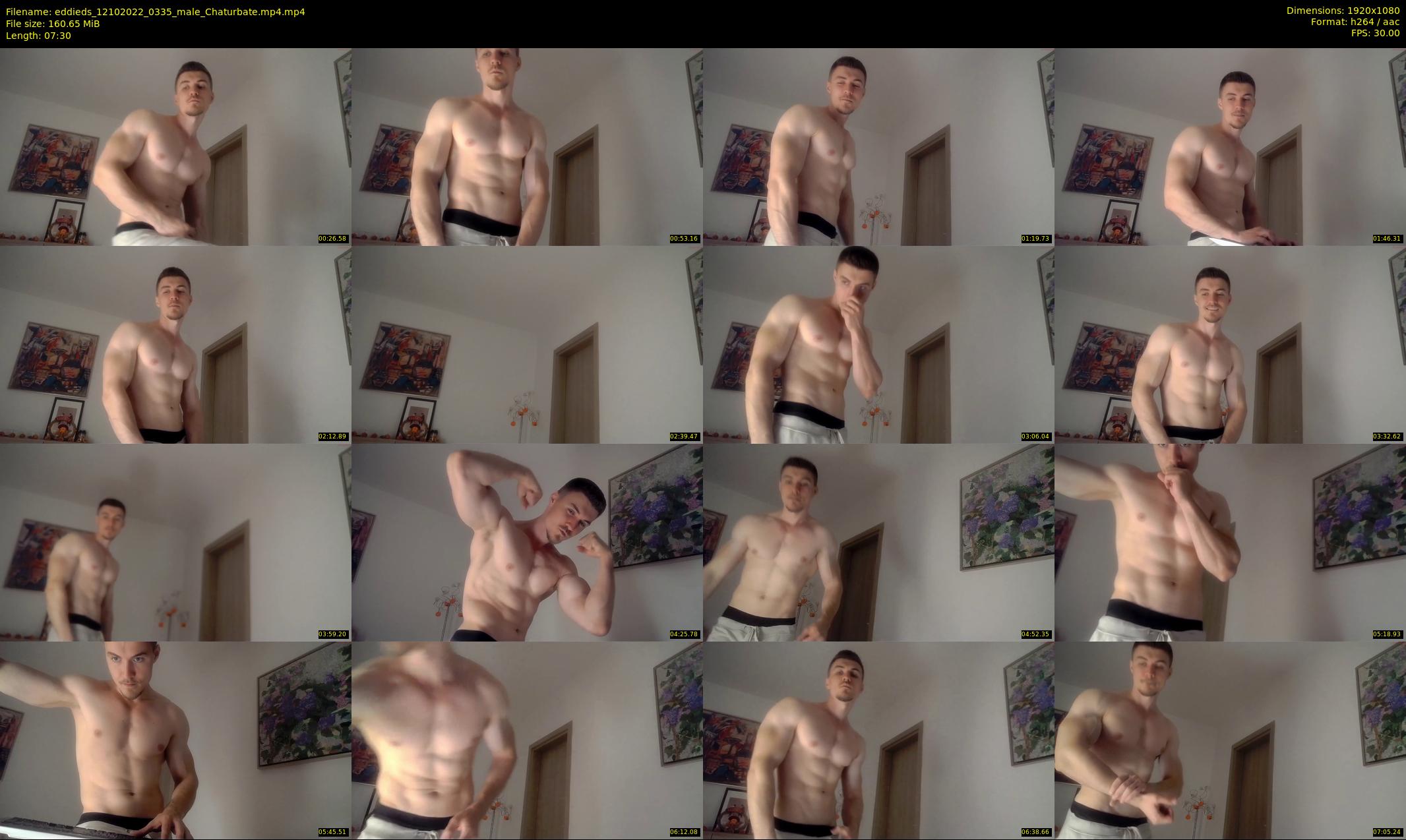 eddieds — 8 minute Chaturbate male cam show recording, 1080p, Oct 12, 2022