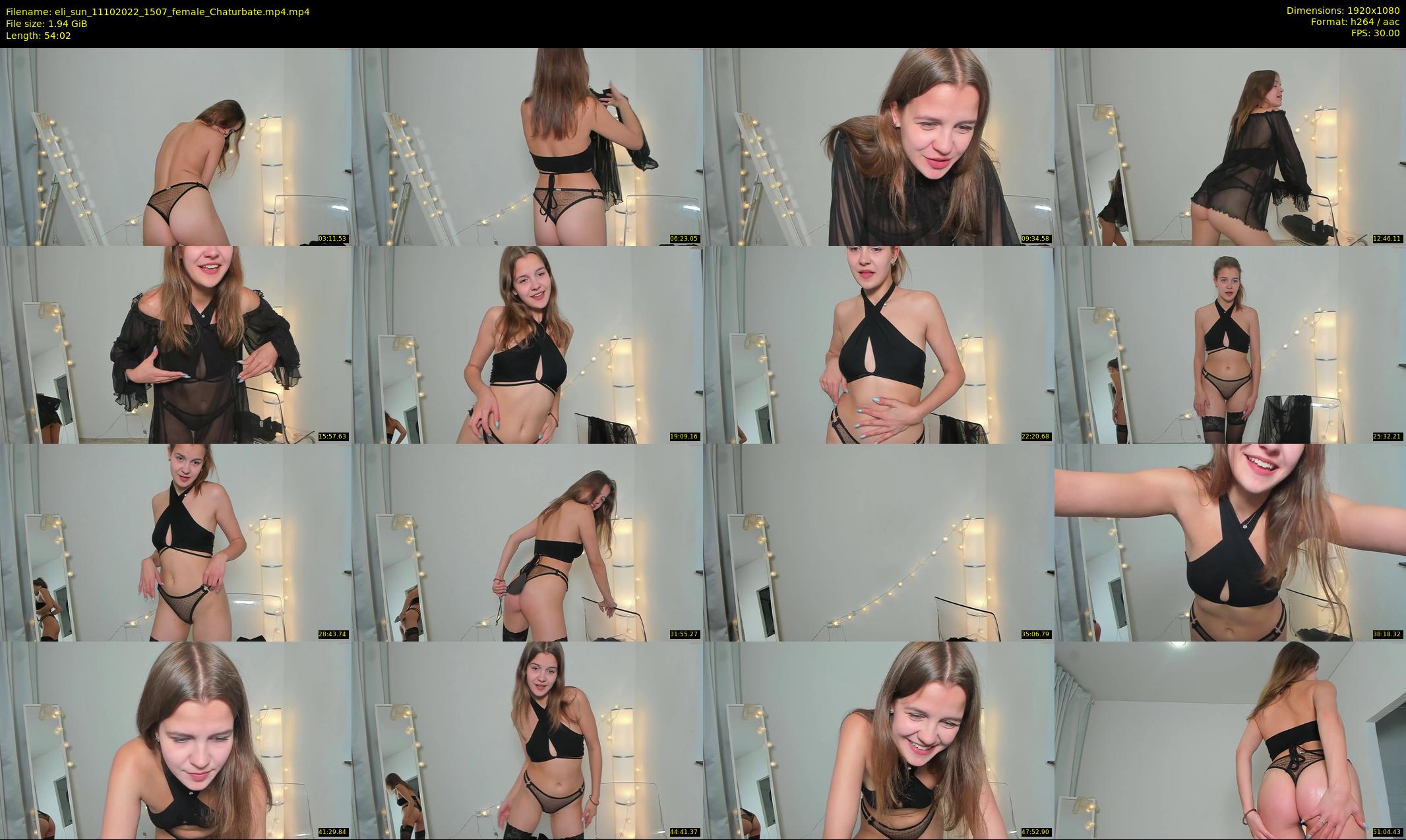 eli_sun — 55 minute Chaturbate female cam show recording, 1080p, Oct 11, 2022