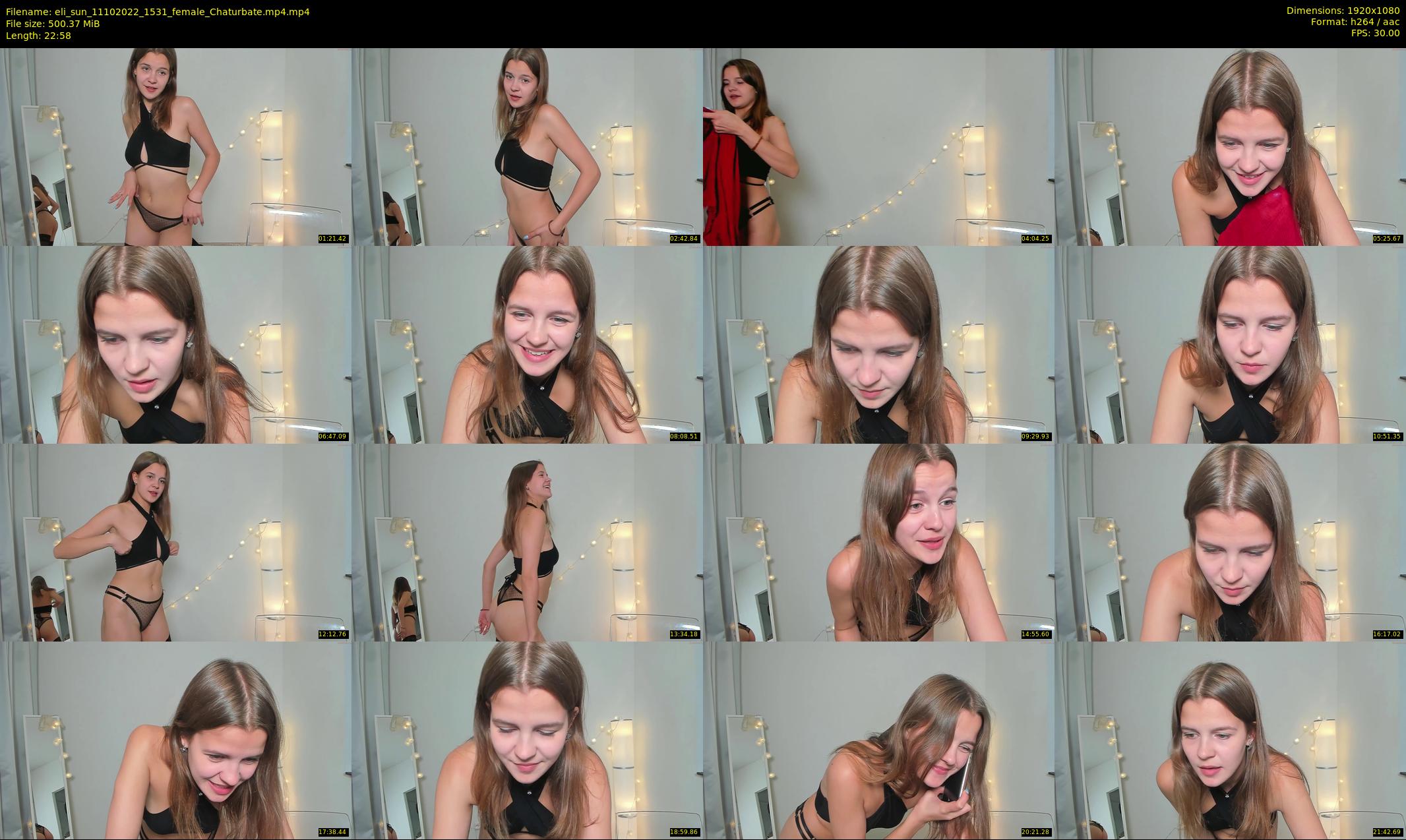 eli_sun — 23 minute Chaturbate female cam show recording, 1080p, Oct 11, 2022