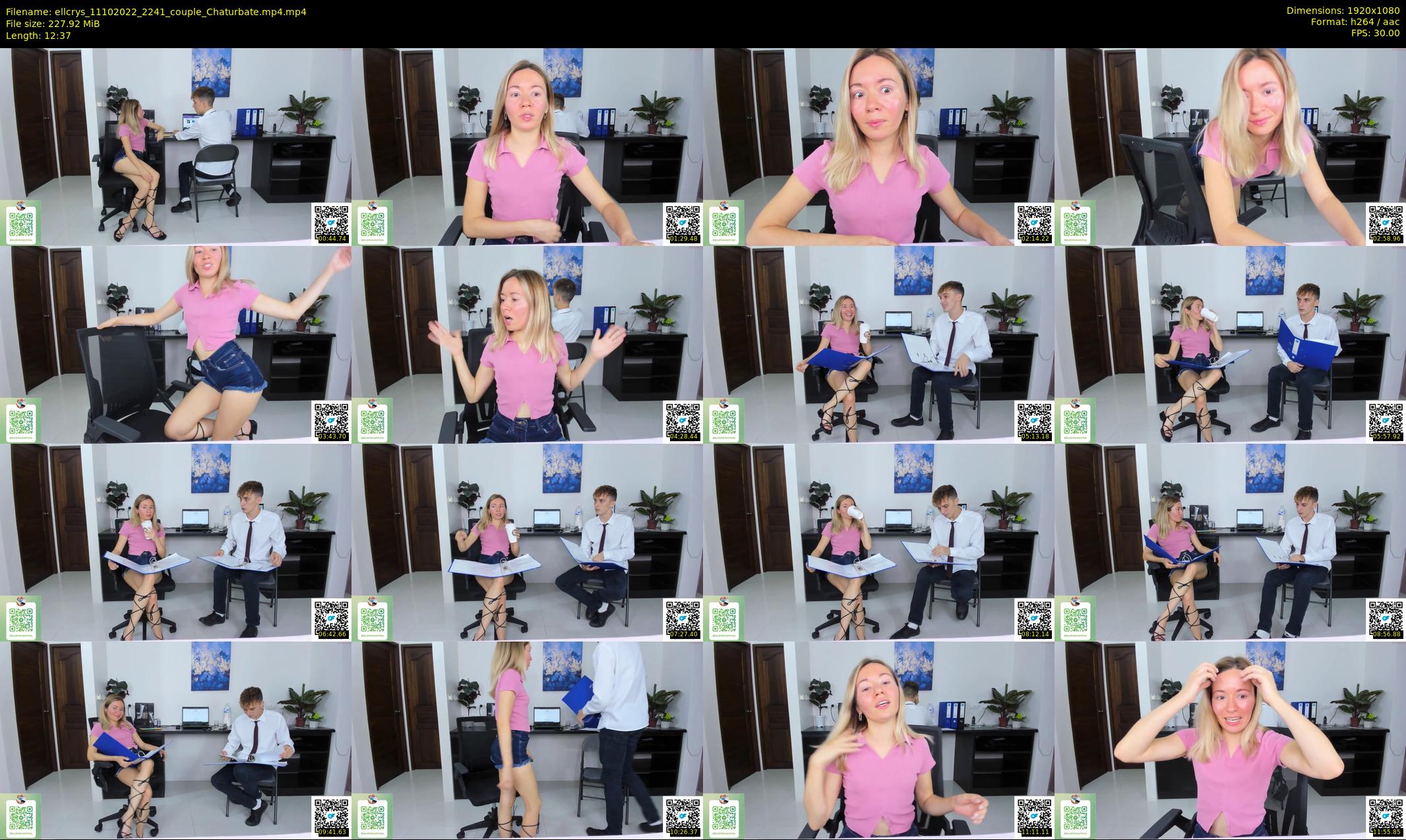 ellcrys — 13 minute Chaturbate couple cam show recording, 1080p, Oct 11, 2022