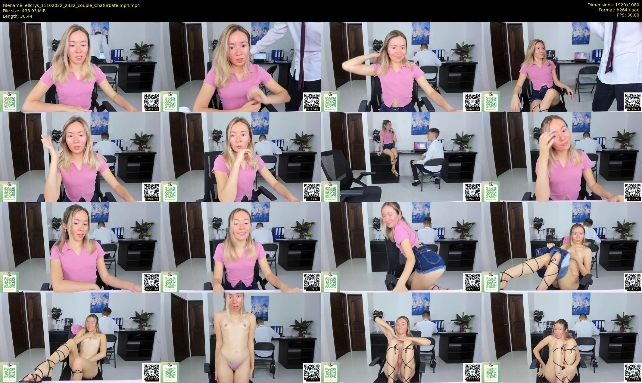 ellcrys — 31 minute Chaturbate couple cam show recording, 1080p, Oct 11, 2022