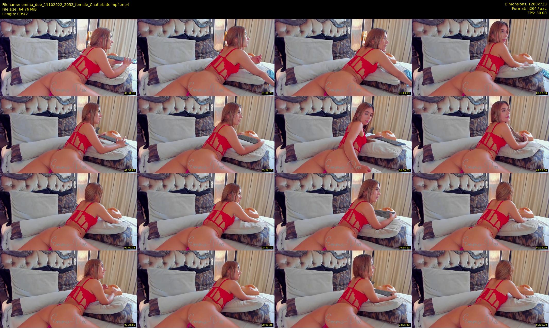 emma_dee — 10 minute Chaturbate female cam show recording, 720p, Oct 11, 2022