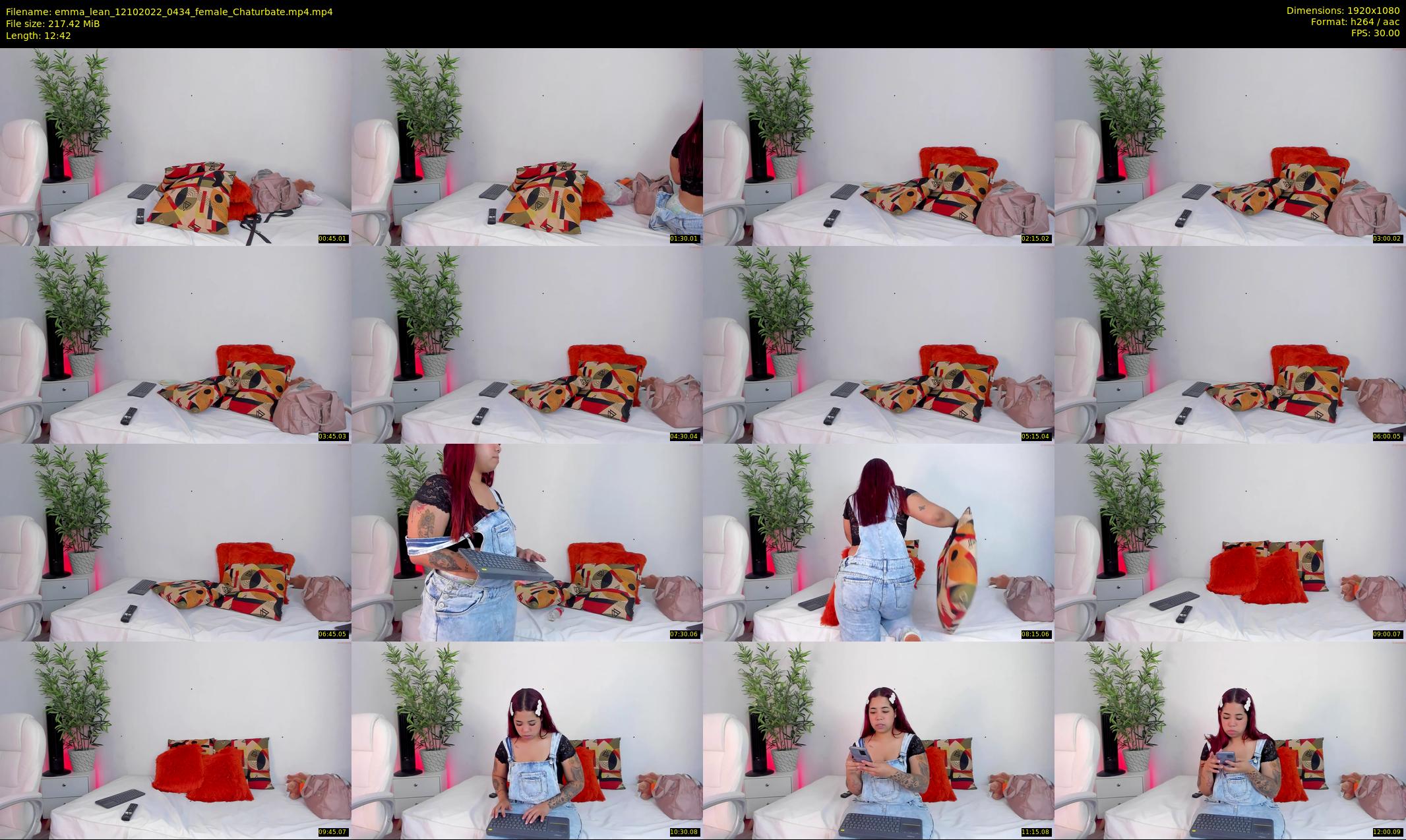 emma_lean — 13 minute Chaturbate female cam show recording, 1080p, Oct 12, 2022