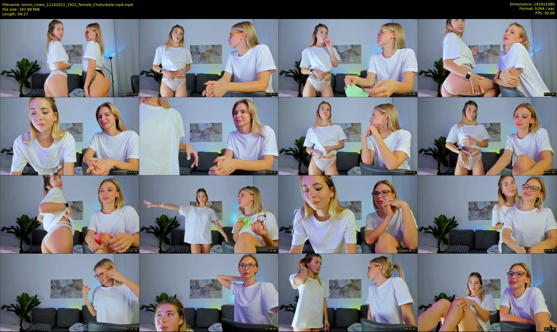 emmi_rosee — 10 minute Chaturbate female cam show recording, 1080p, Oct 11, 2022