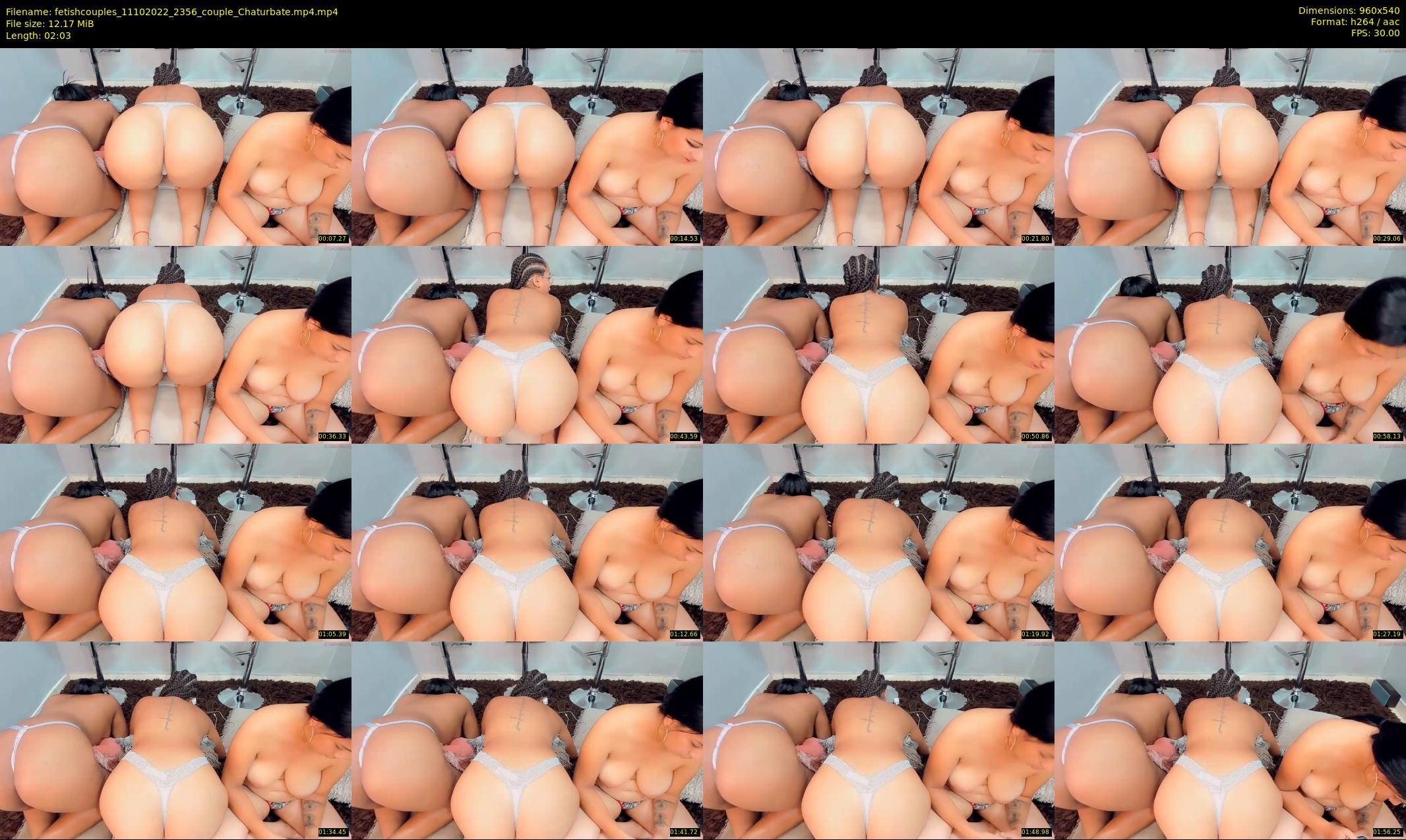 fetishcouples — 3 minute Chaturbate couple cam show recording, 480p, Oct 11, 2022