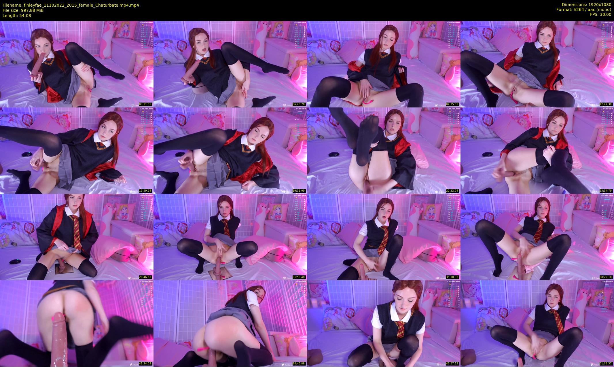 finleyfae — 55 minute Chaturbate female cam show recording, 1080p, Oct 11, 2022