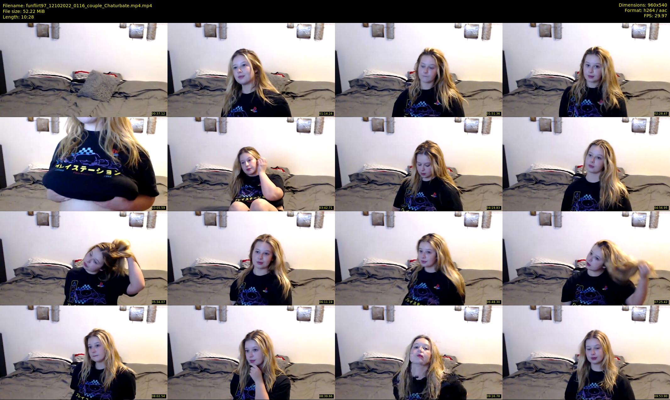 funflirt97 — 11 minute Chaturbate female cam show recording, 480p, Oct 12, 2022