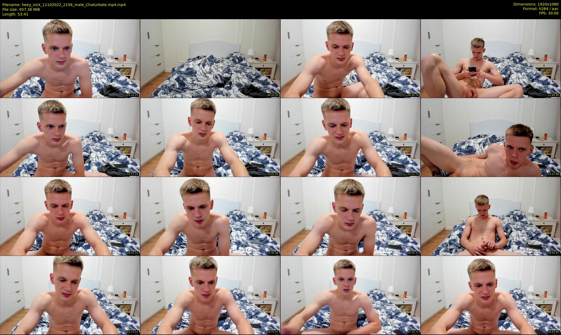 heey_nick — 54 minute Chaturbate male cam show recording, 1080p, Oct 11, 2022