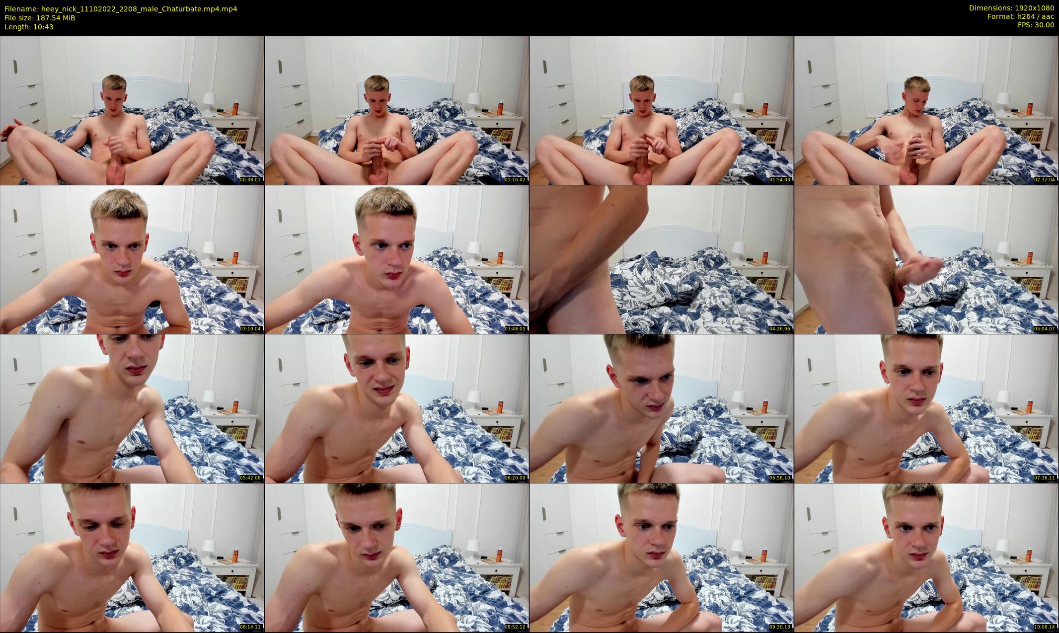 heey_nick — 11 minute Chaturbate male cam show recording, 1080p, Oct 11, 2022