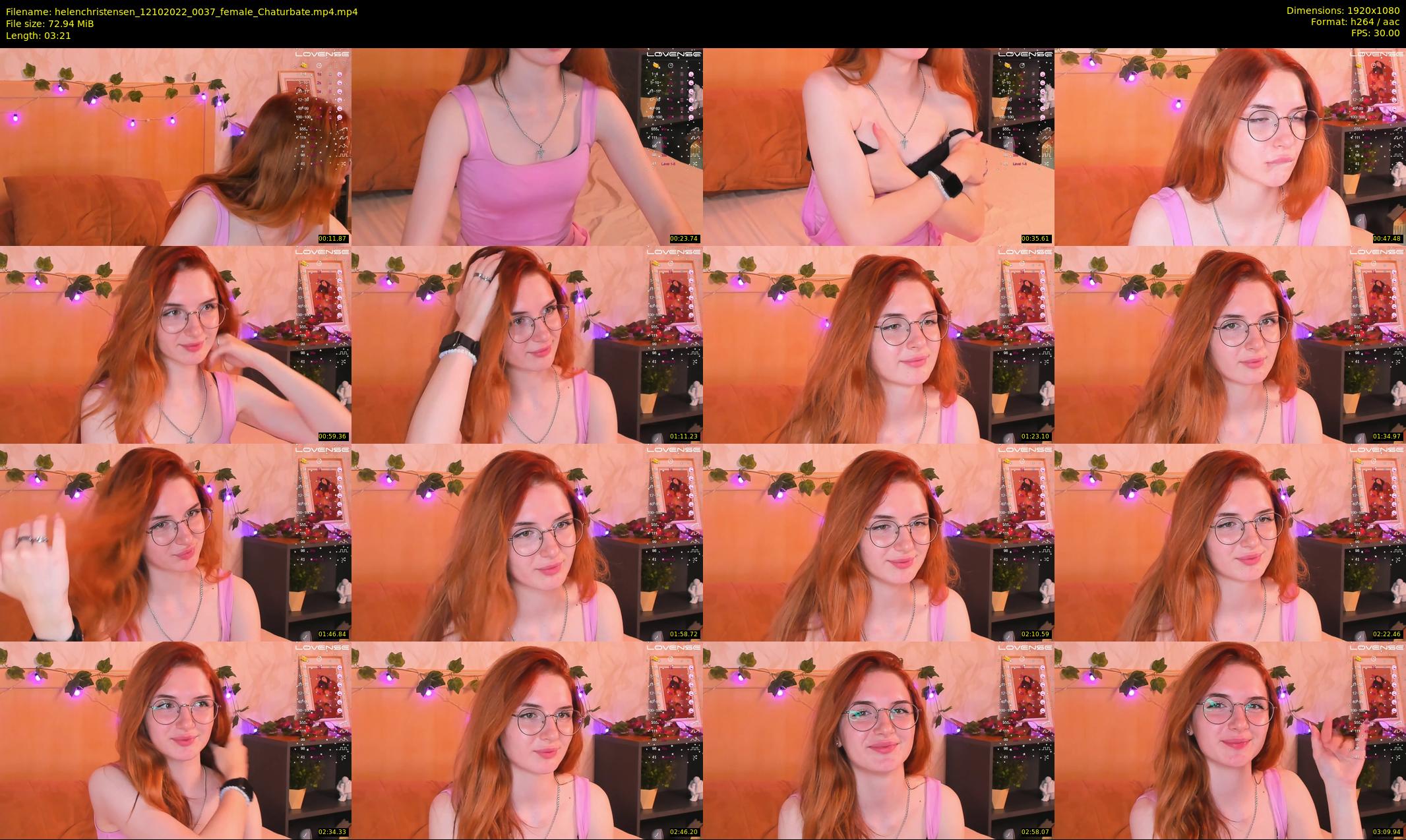 helenchristensen — 4 minute Chaturbate female cam show recording, 1080p, Oct 12, 2022