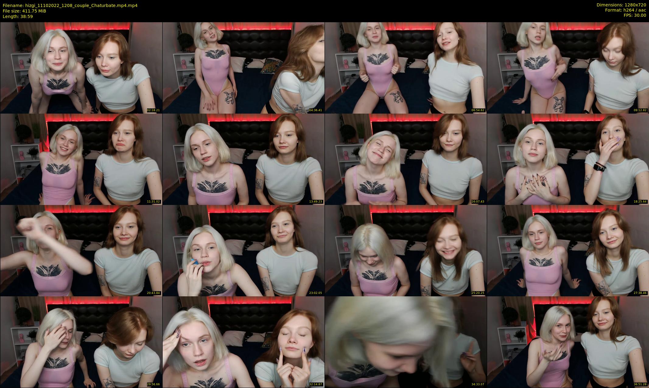 hizgi — 39 minute Chaturbate couple cam show recording, 720p, Oct 11, 2022
