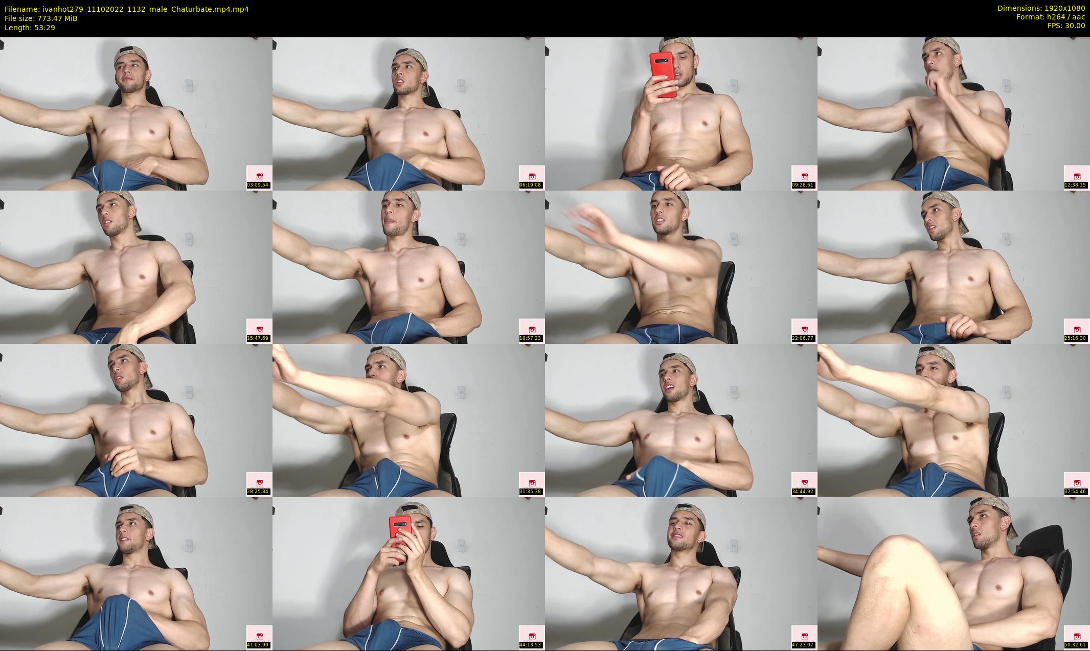 ivanhot279 — 54 minute Chaturbate male cam show recording, 1080p, Oct 11, 2022