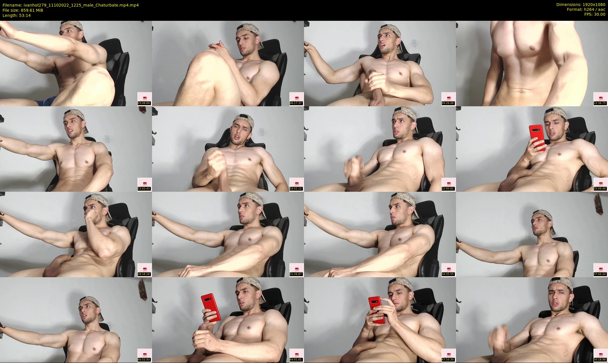 ivanhot279 — 54 minute Chaturbate male cam show recording, 1080p, Oct 11, 2022