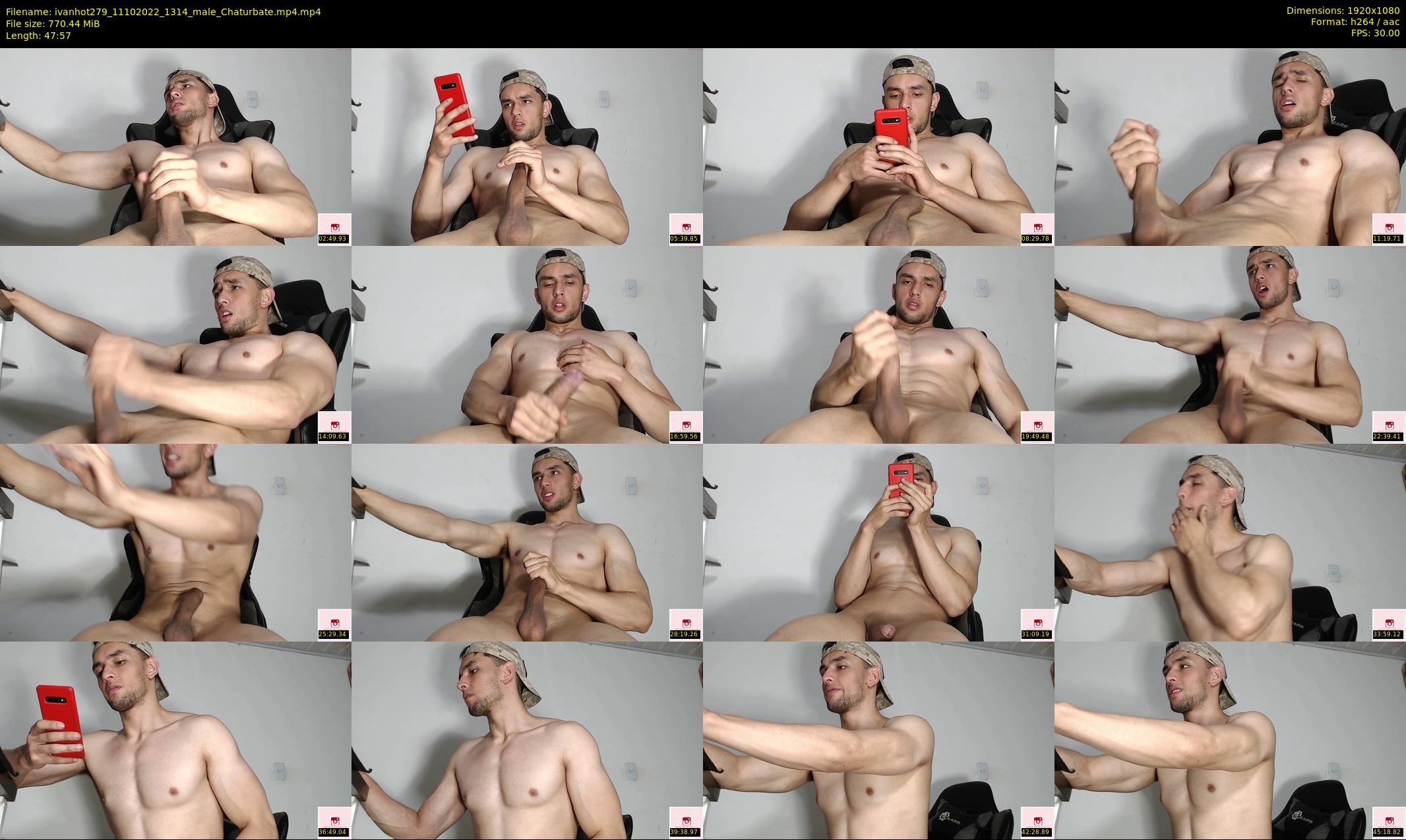 ivanhot279 — 48 minute Chaturbate male cam show recording, 1080p, Oct 11, 2022