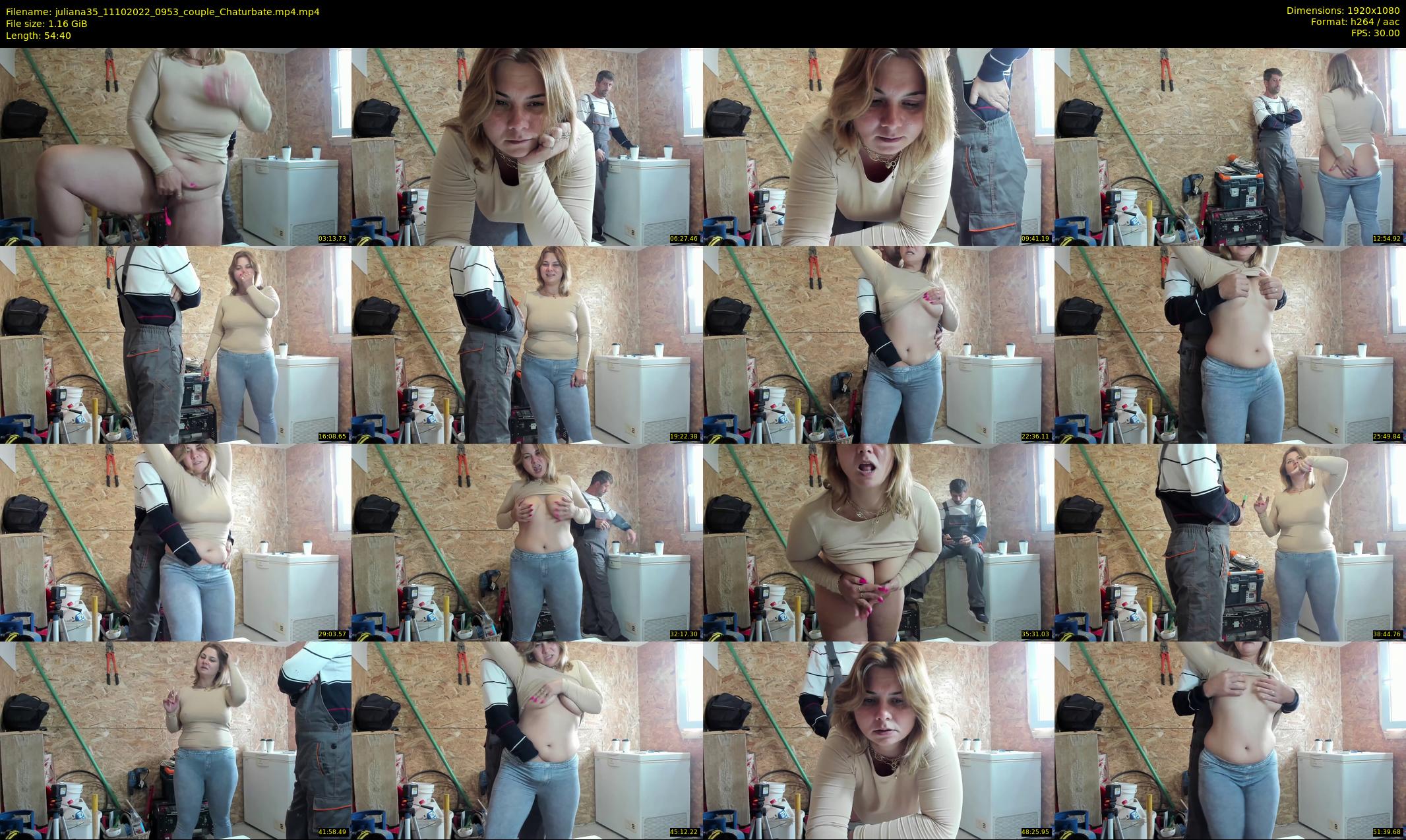 juliana35 — 55 minute Chaturbate couple cam show recording, 1080p, Oct 11, 2022