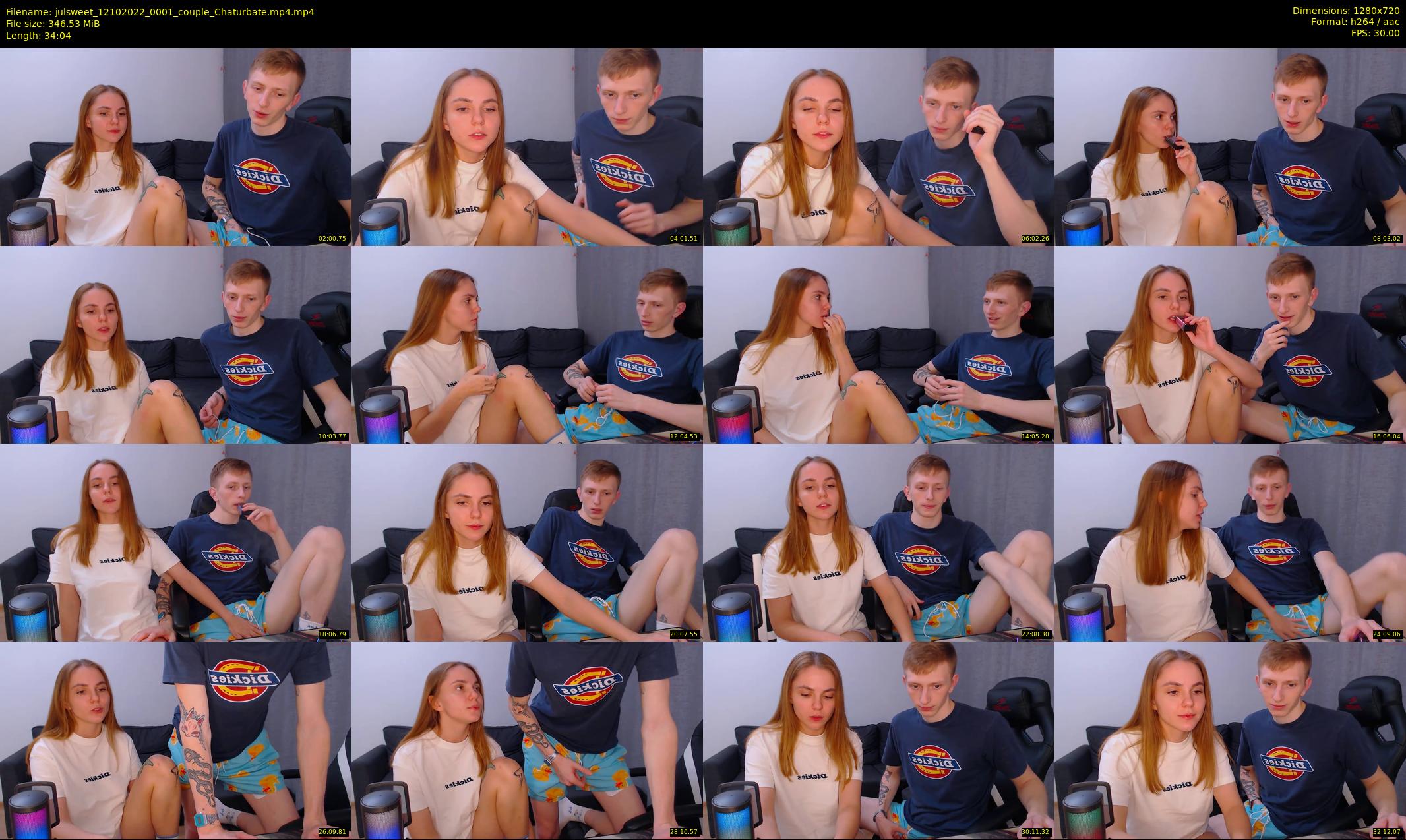 julsweet — 35 minute Chaturbate male cam show recording, 720p, Oct 12, 2022