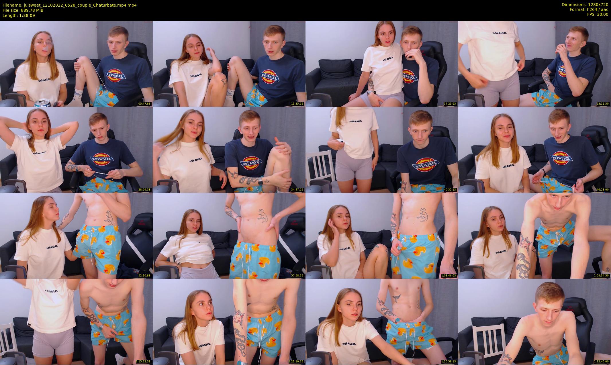 julsweet — 99 minute Chaturbate male cam show recording, 720p, Oct 12, 2022
