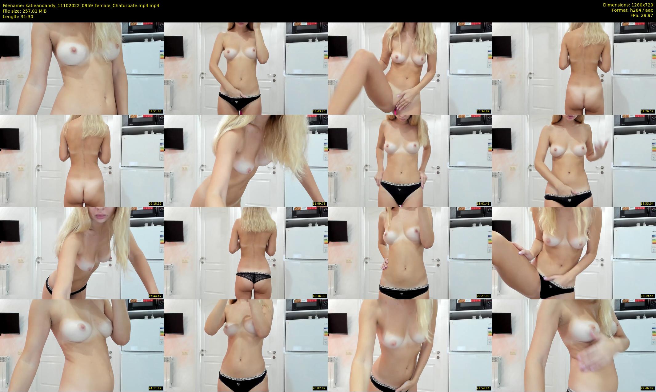 katieandandy — 32 minute Chaturbate female cam show recording, 720p, Oct 11, 2022