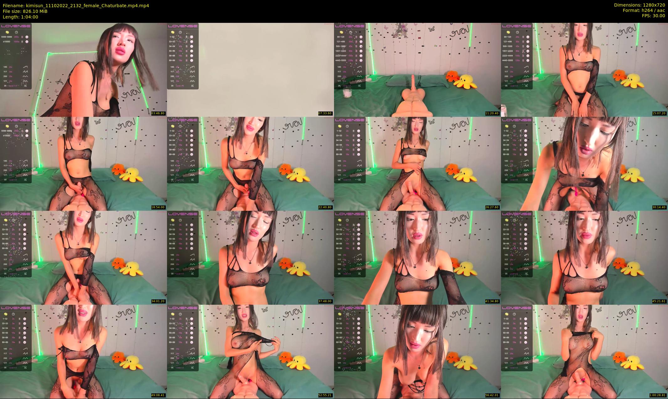 kimisun — 64 minute Chaturbate female cam show recording, 720p, Oct 11, 2022