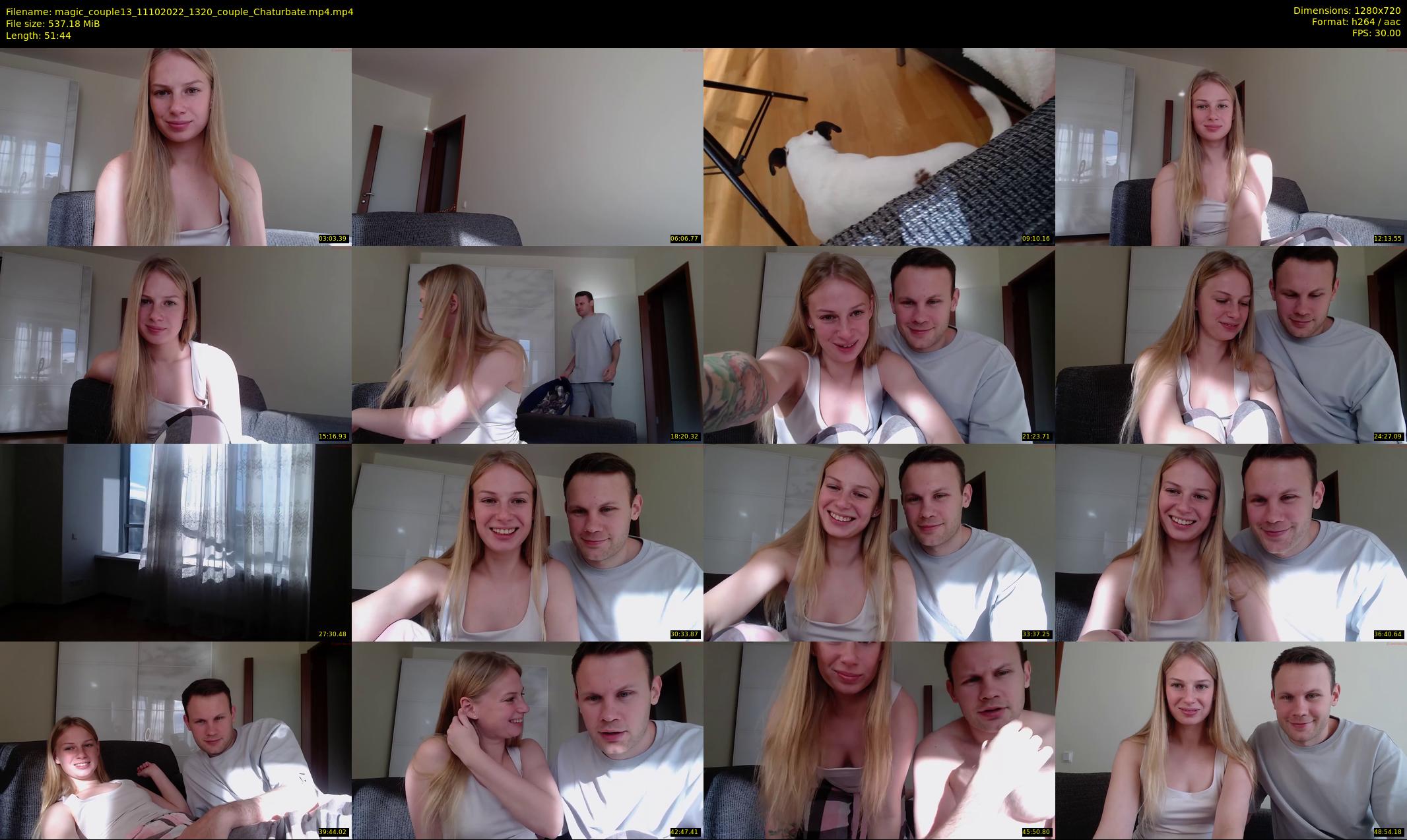 magic_couple13 — 52 minute Chaturbate couple cam show recording, 720p, Oct 11, 2022