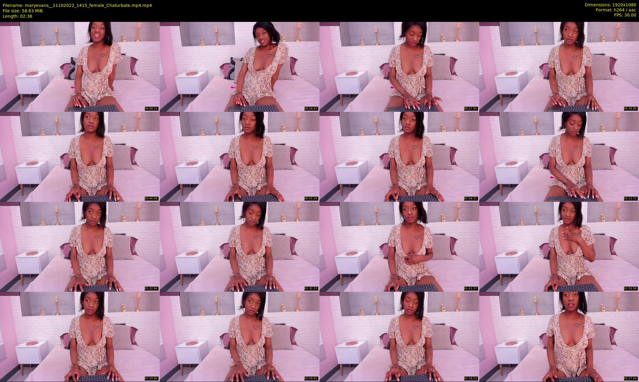 maryevans_ — 3 minute Chaturbate female cam show recording, 1080p, Oct 11, 2022