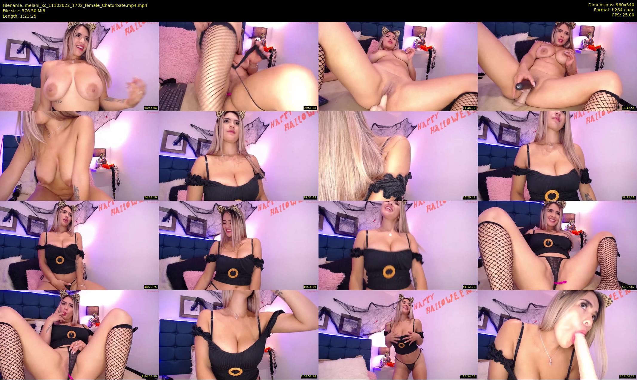 melani_xc — 84 minute Chaturbate female cam show recording, 480p, Oct 11, 2022