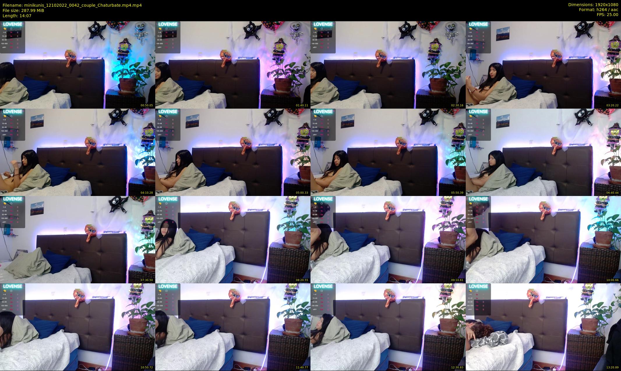 minikunis — 15 minute Chaturbate couple cam show recording, 1080p, Oct 12, 2022