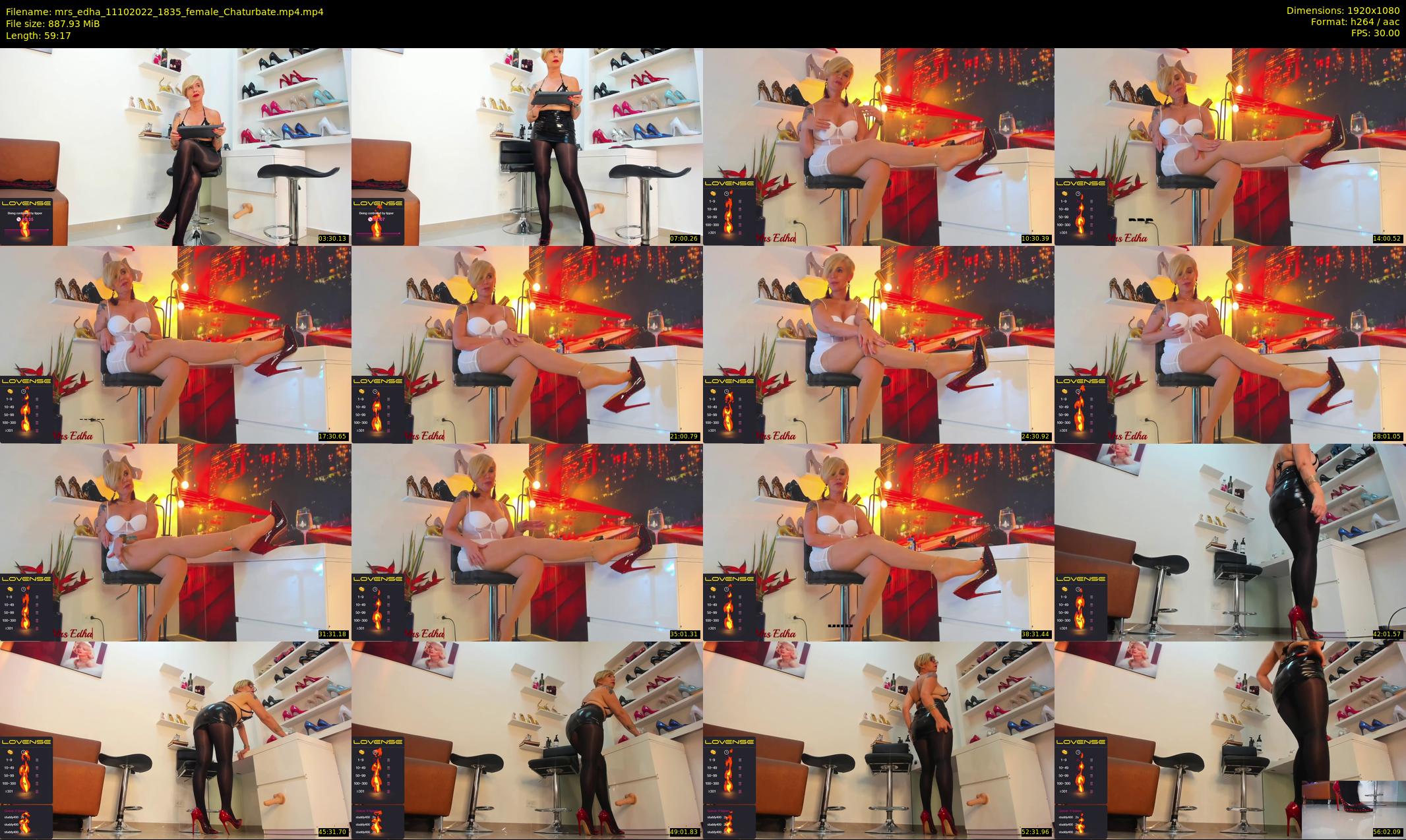 mrs_edha — 60 minute Chaturbate female cam show recording, 1080p, Oct 11, 2022