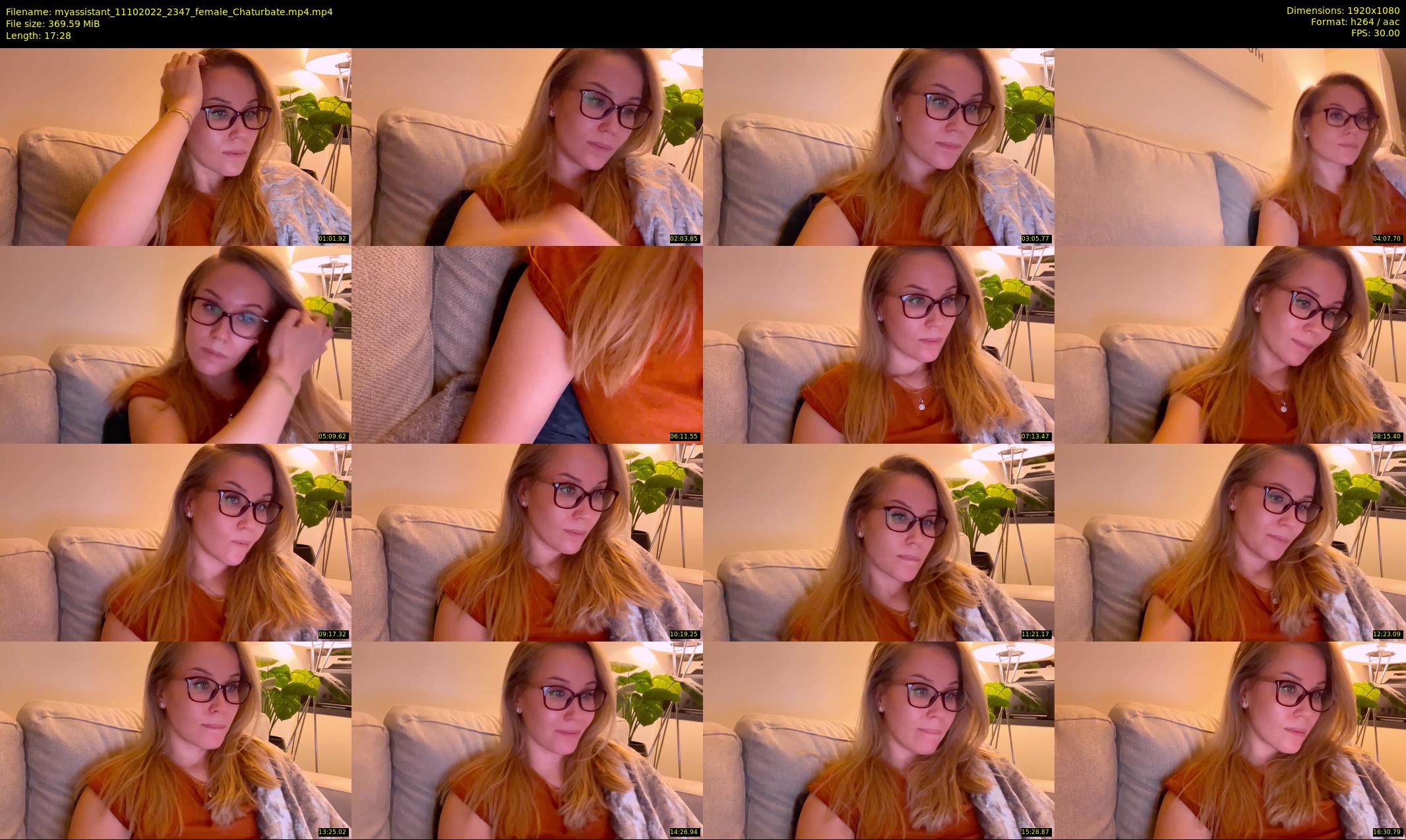 myassistant — 18 minute Chaturbate female cam show recording, 1080p, Oct 11, 2022