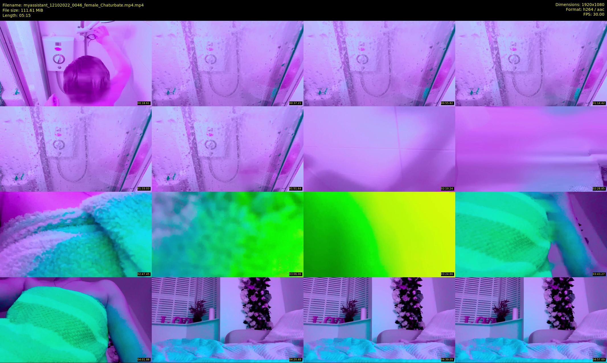 myassistant — 6 minute Chaturbate female cam show recording, 1080p, Oct 12, 2022