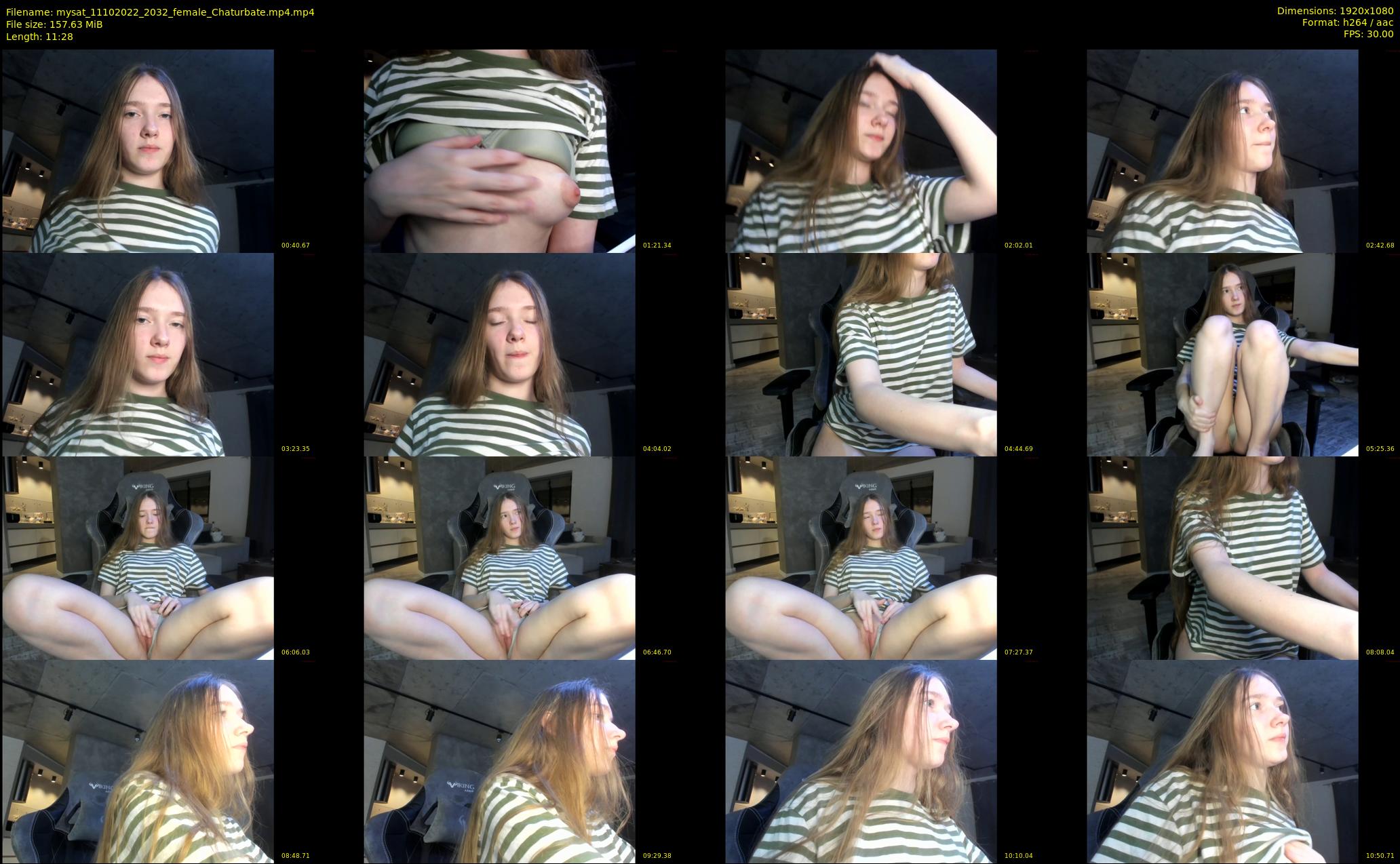 mysat — 12 minute Chaturbate female cam show recording, 1080p, Oct 11, 2022