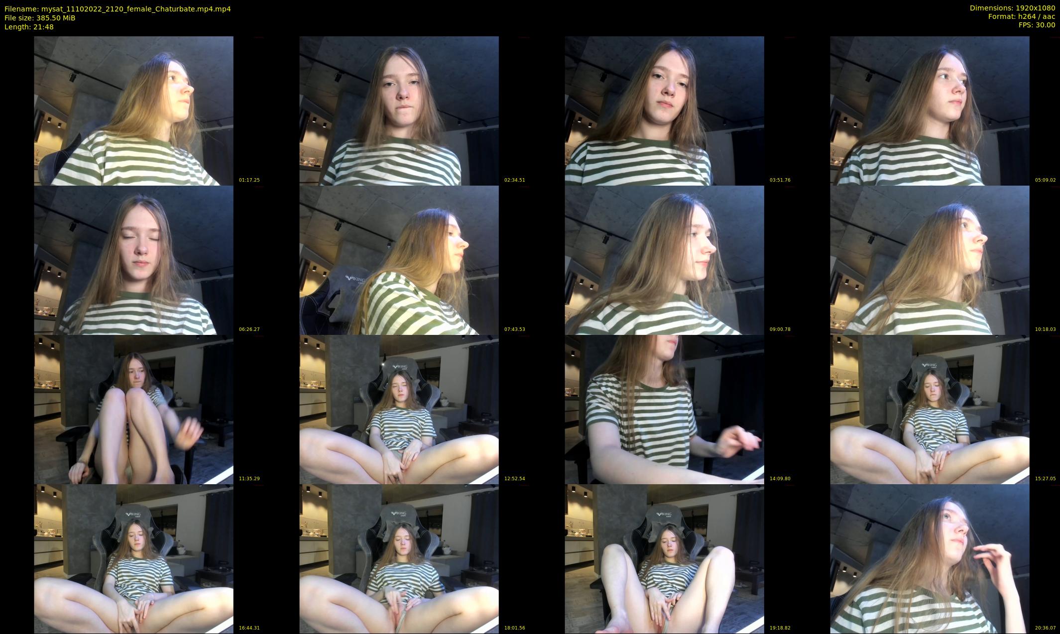 mysat — 22 minute Chaturbate female cam show recording, 1080p, Oct 11, 2022