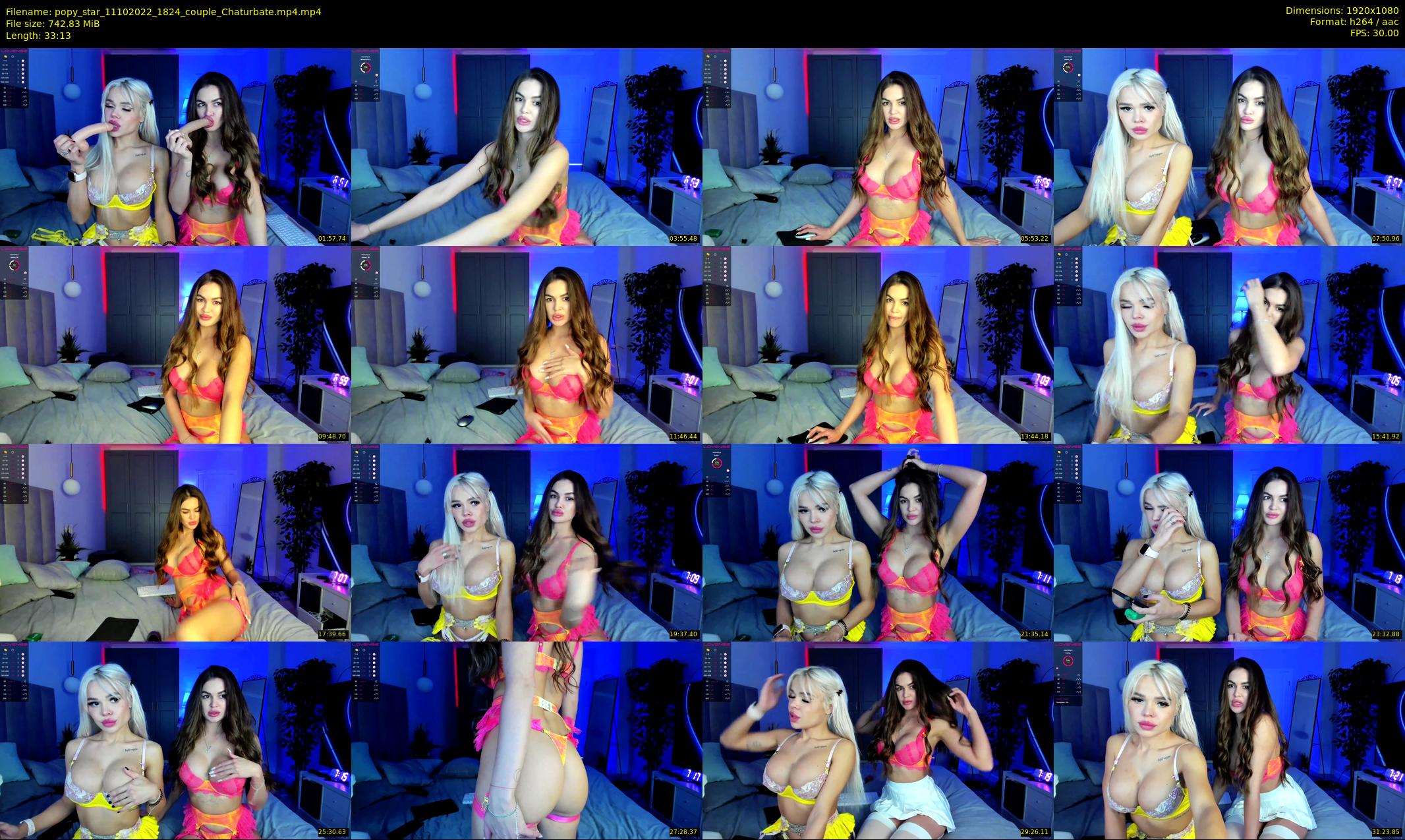 popy_star — 34 minute Chaturbate couple cam show recording, 1080p, Oct 11, 2022